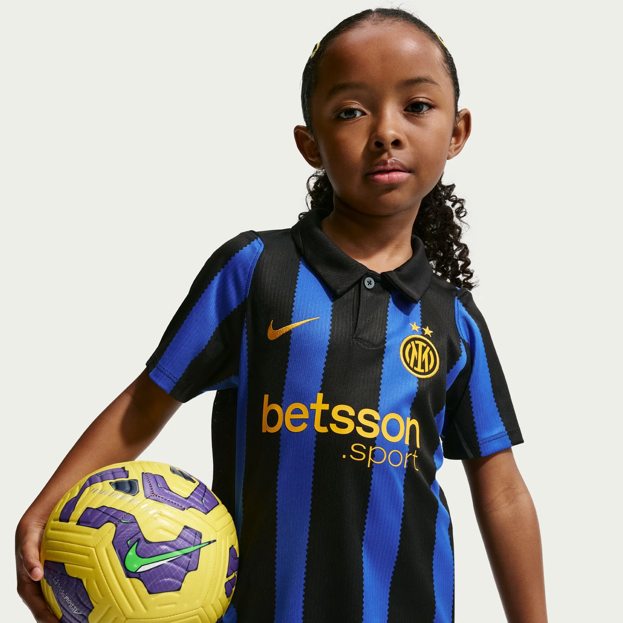 Inter Milan 26/27 Home Little Kids Football Kit - Image 4