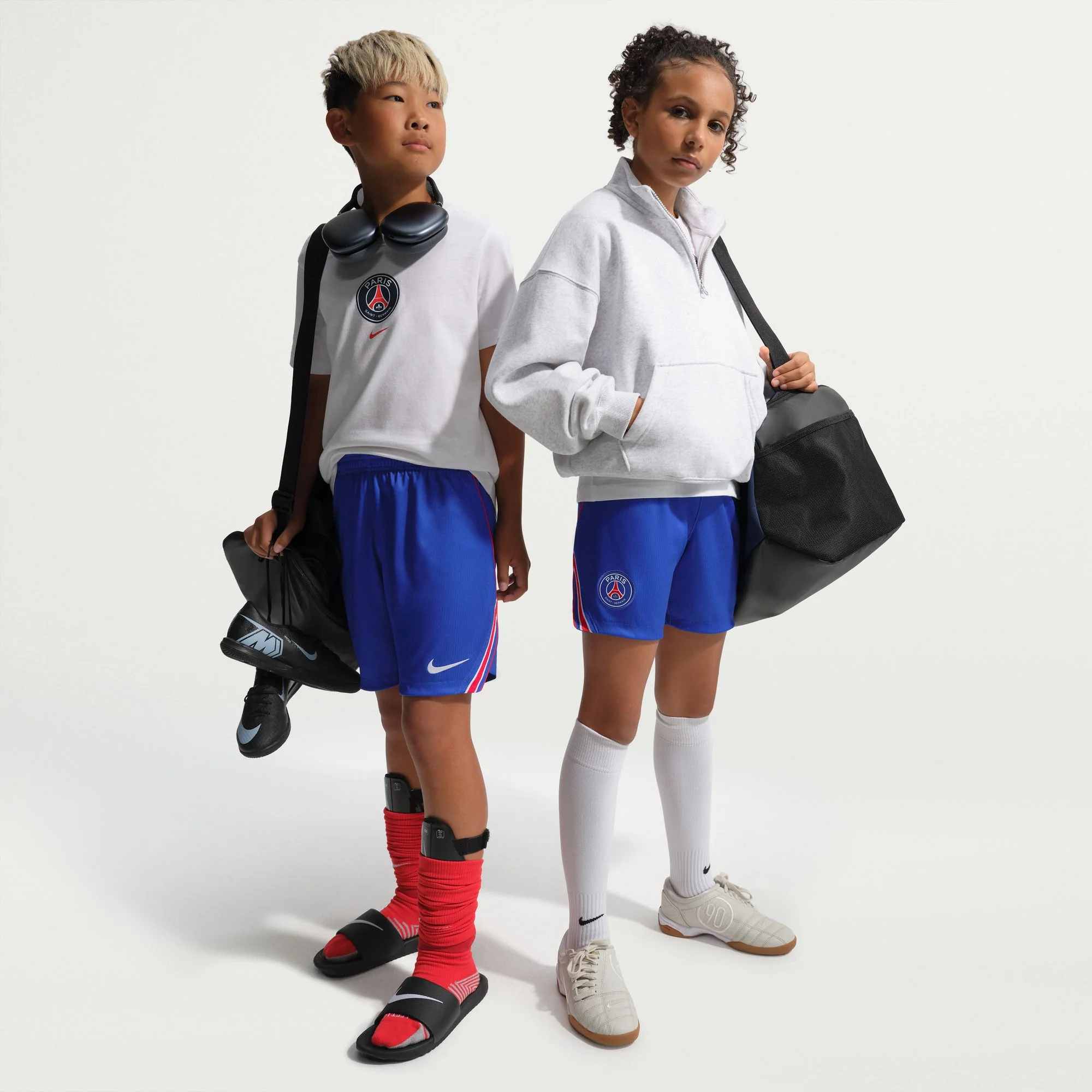 PSG 26/27 Home Football Shorts Jnr - Image 4