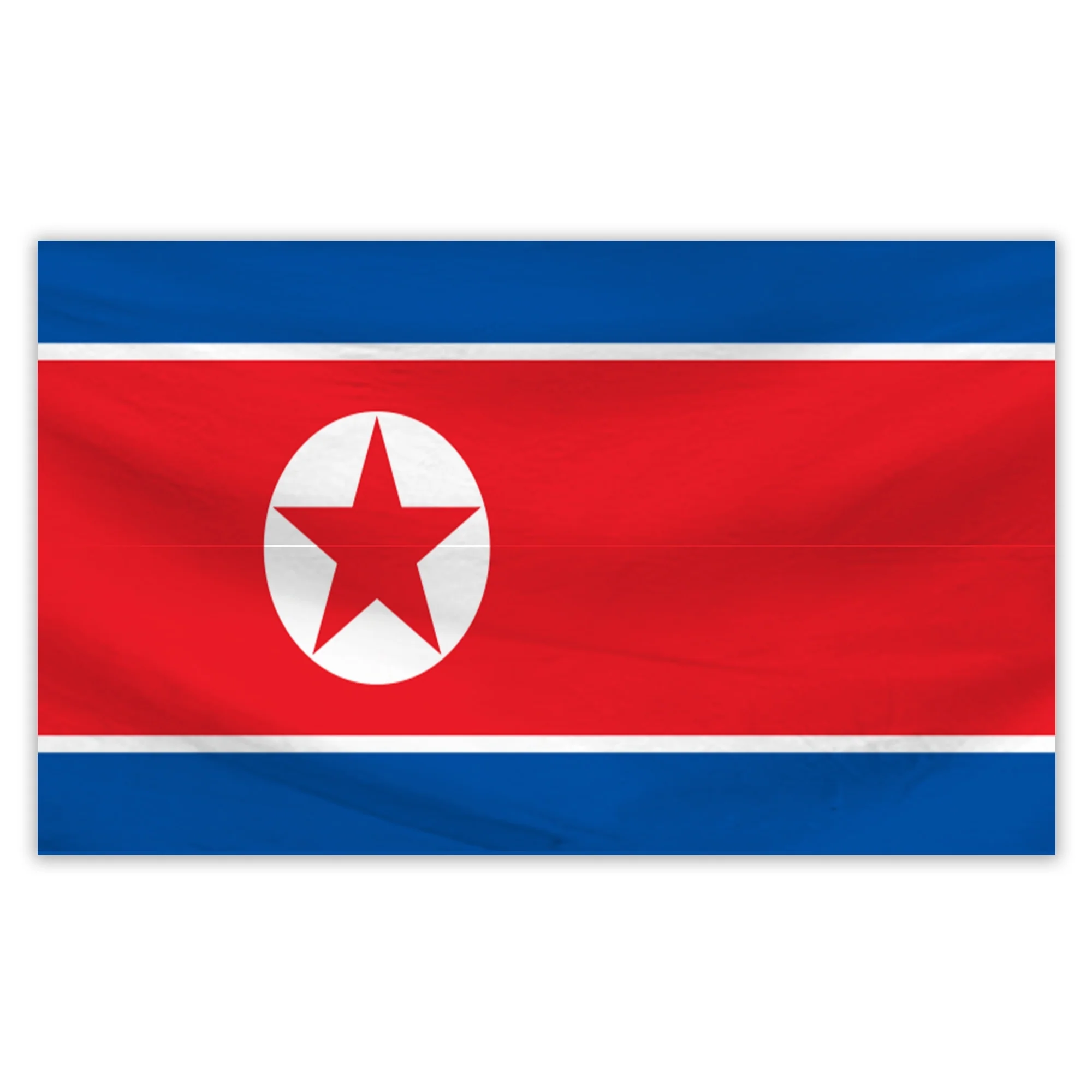 North Korea 5Ft Flag