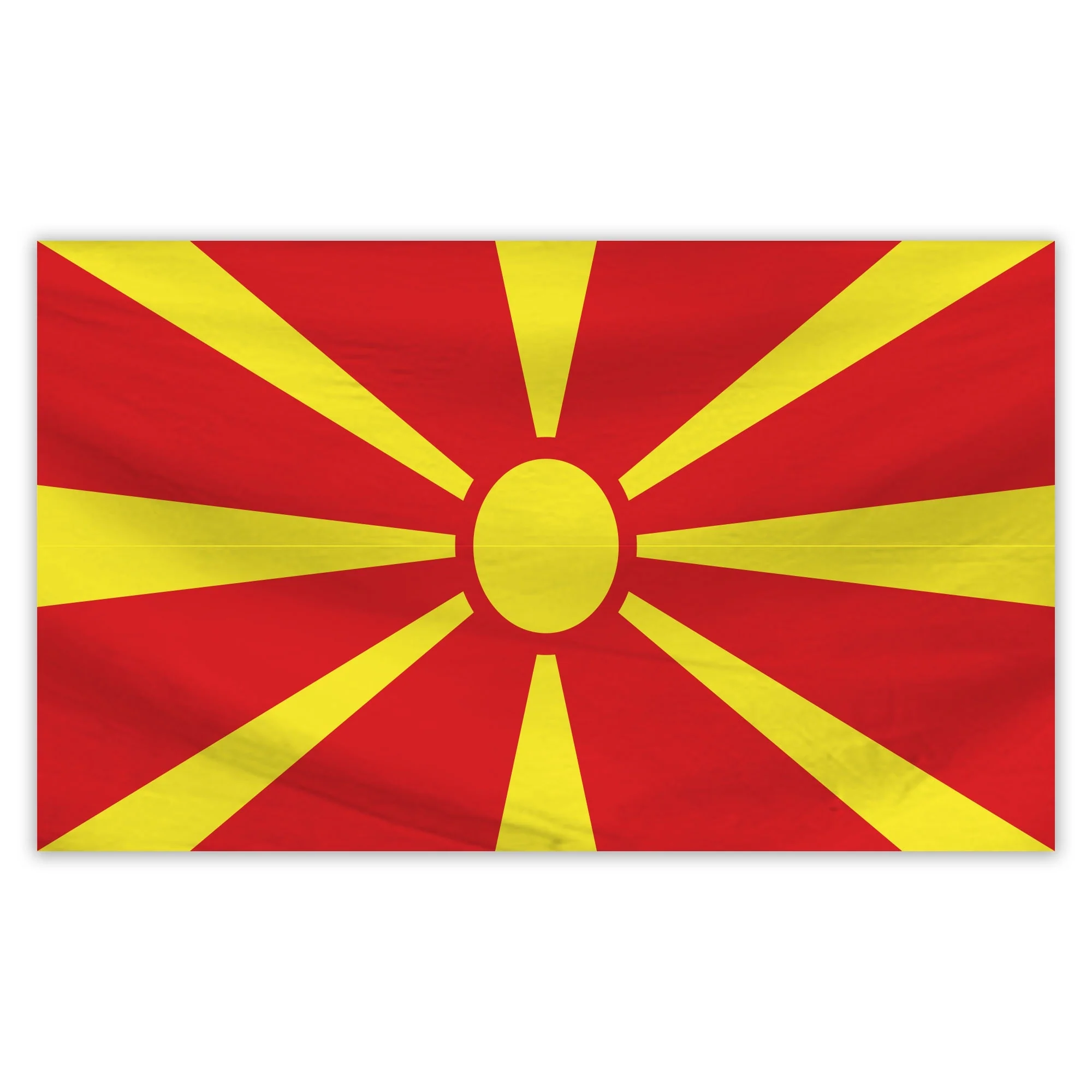 North Macedonia 5Ft Flag