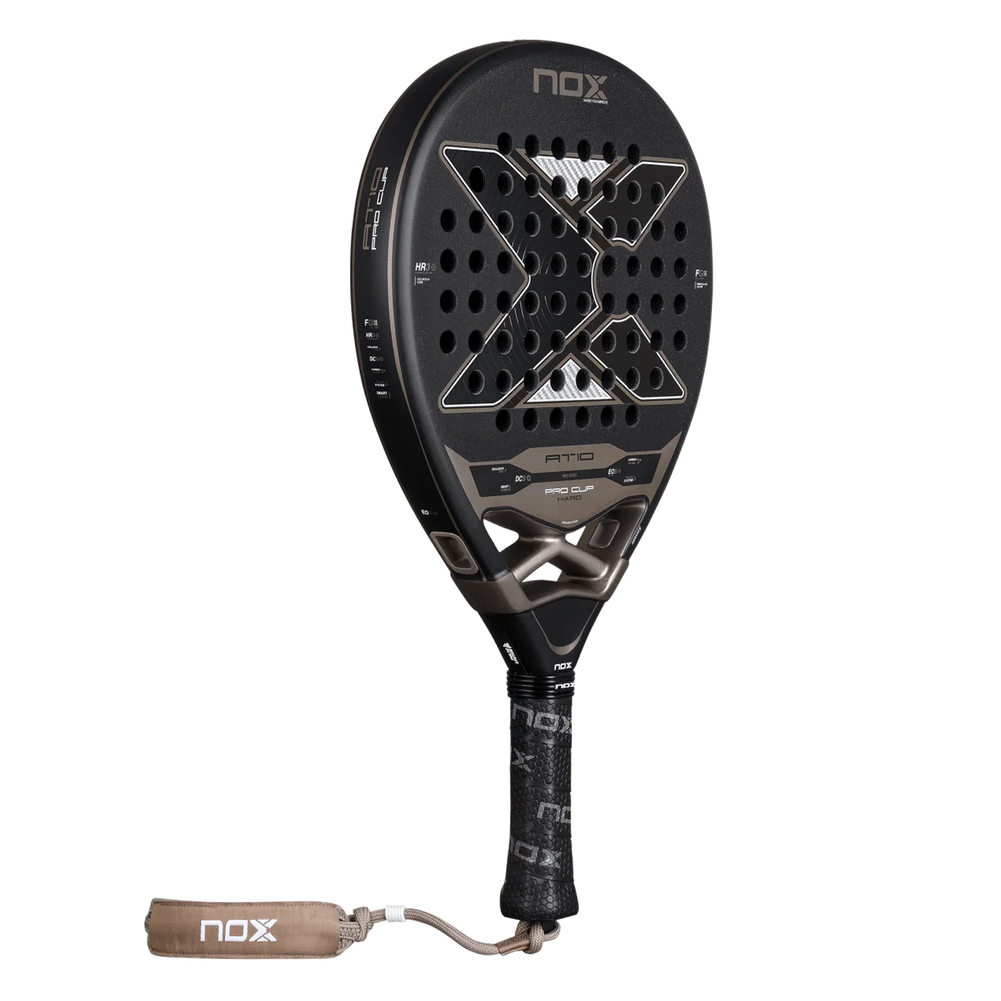 AT10 Pro Cup Hard Padel Racket - Image 2