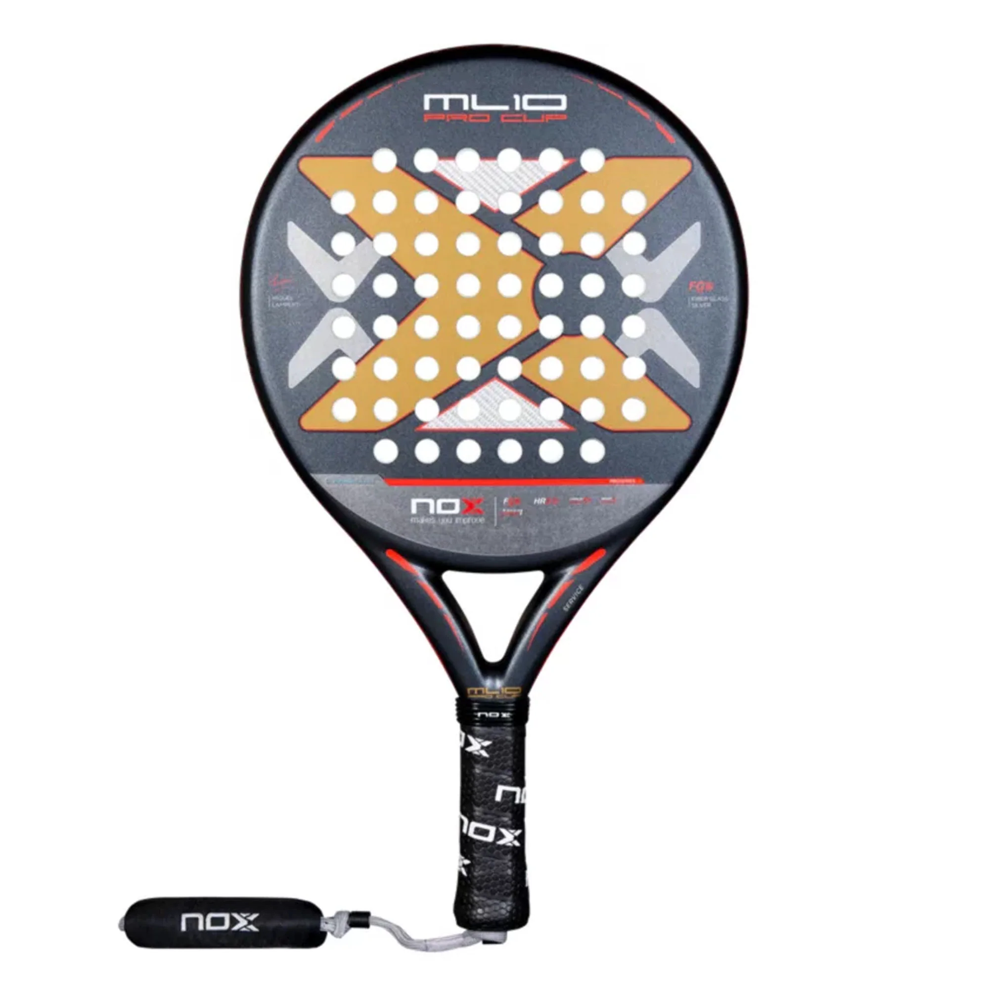 ML10 Pro Cup Rough Surface Padel Racket - Image 5