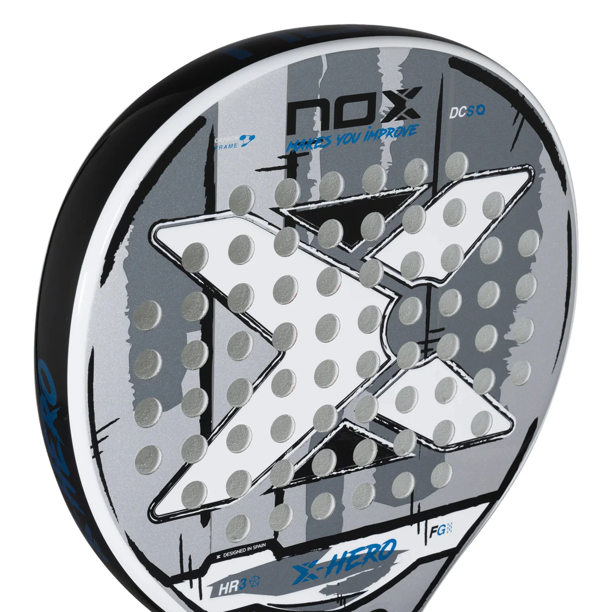 X-Hero White Padel Racket - Image 5