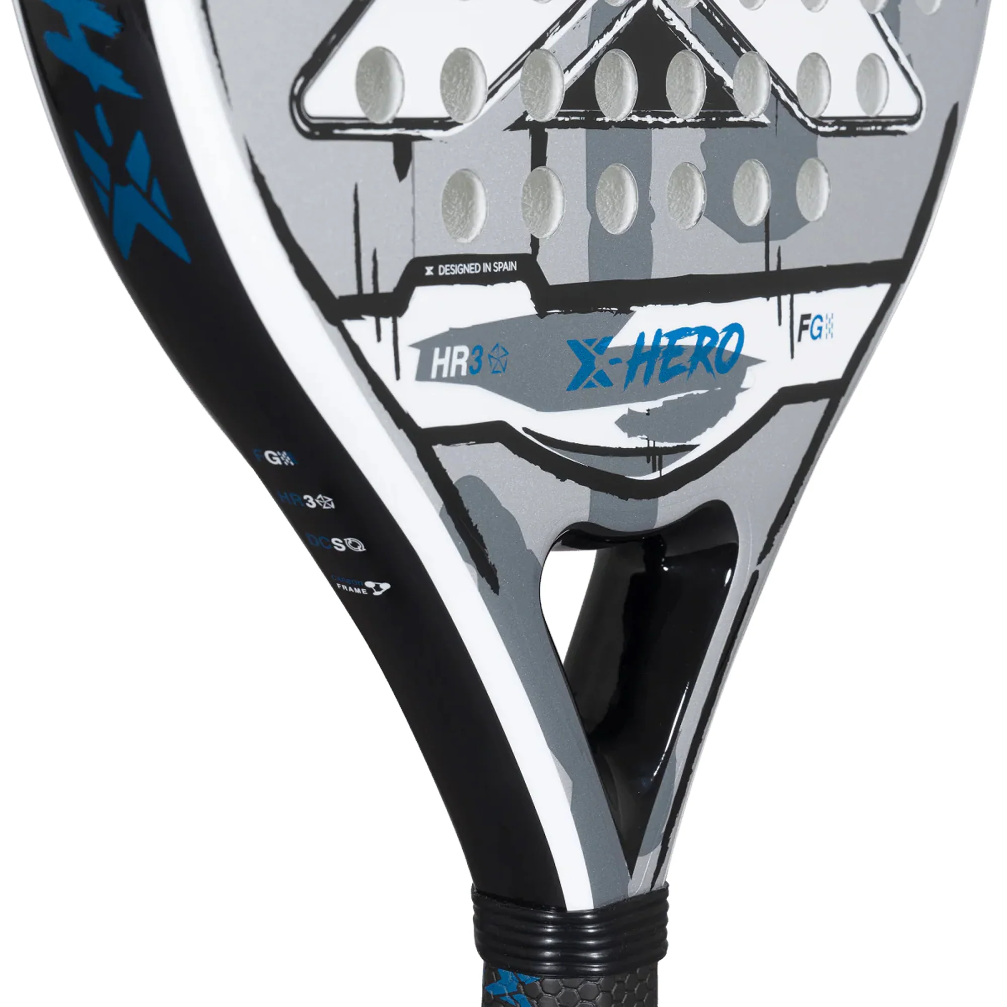 X-Hero White Padel Racket - Image 6