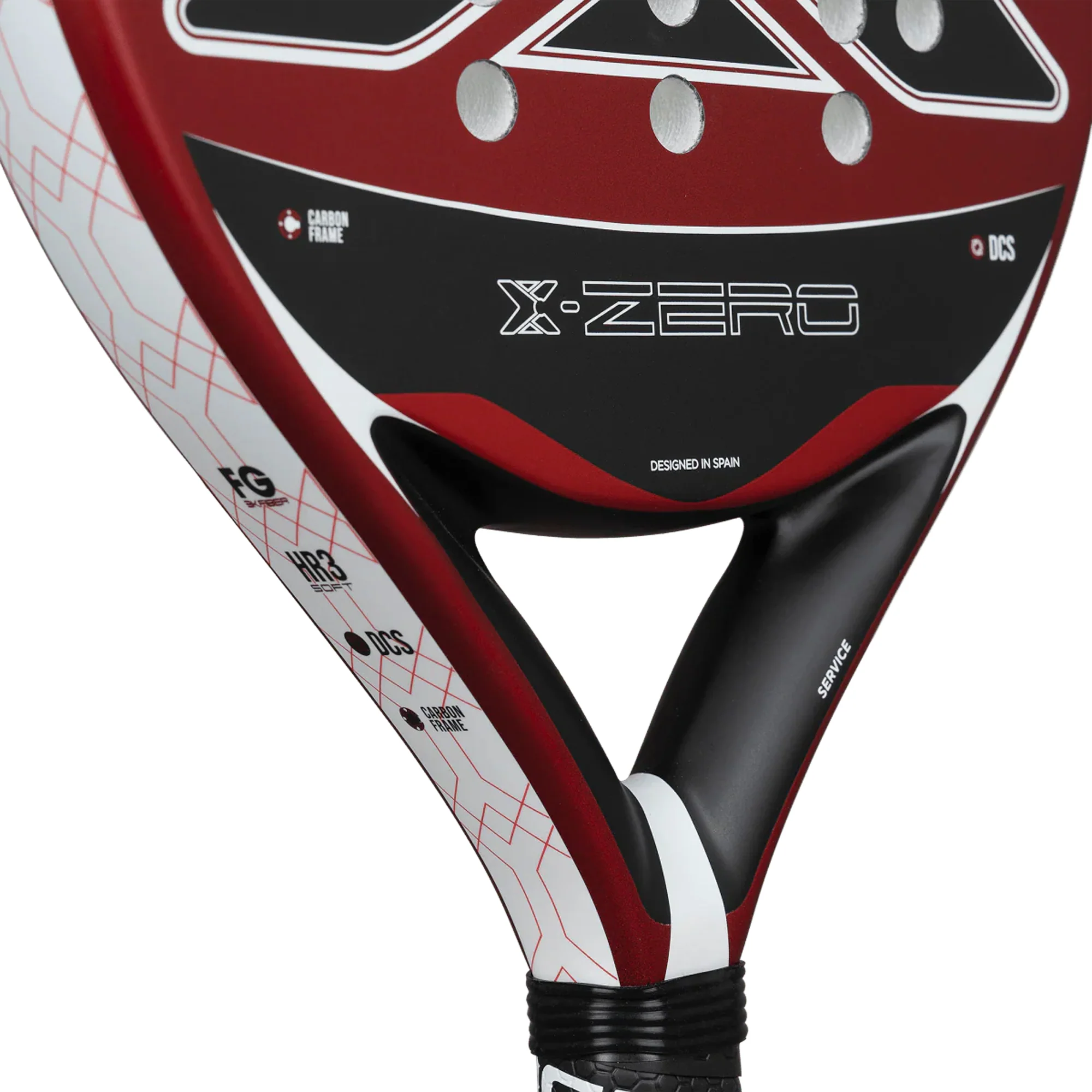 X-Zero Red Padel Racket - Image 6