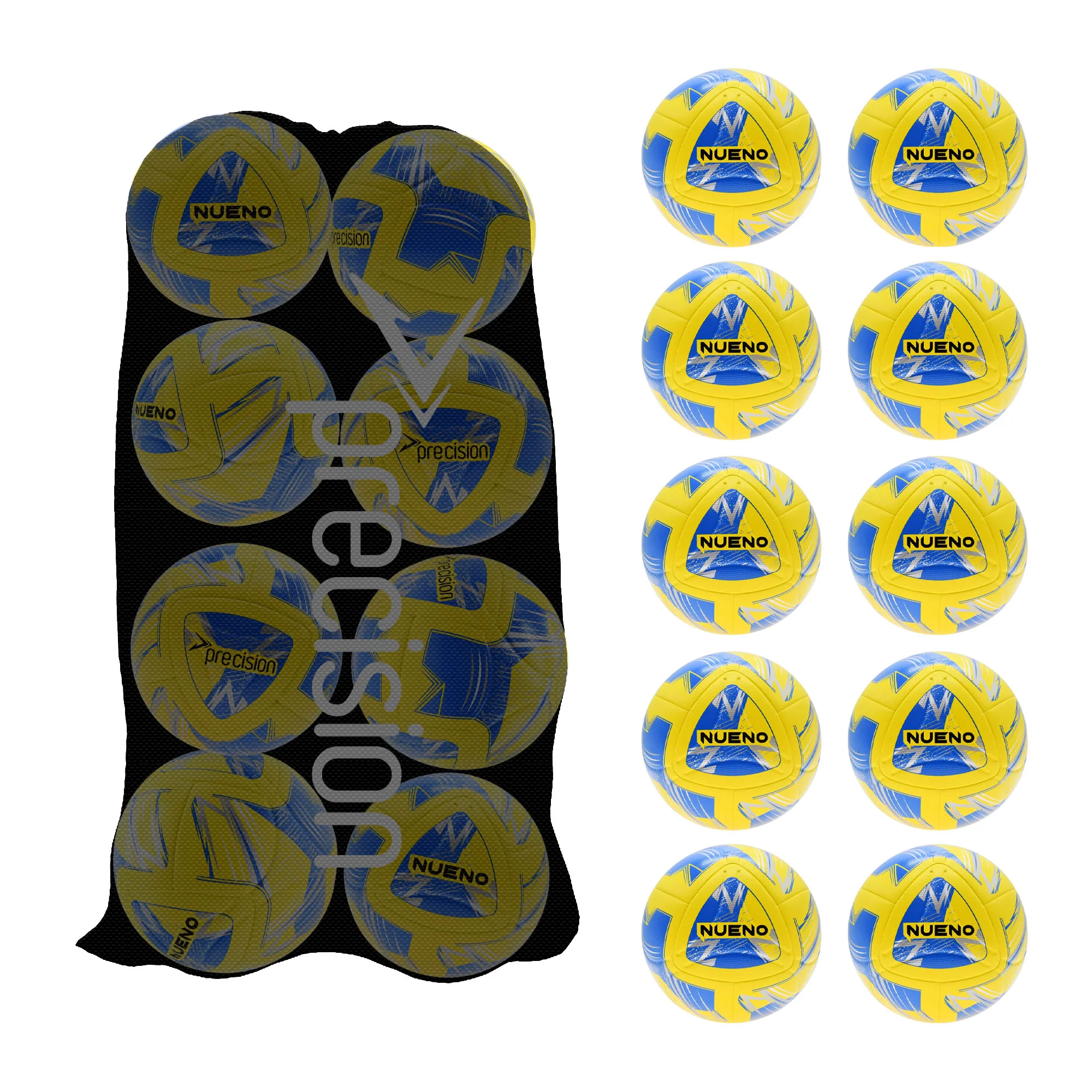 Nueno FIFA Quality Pro Match Footballs (10 Pack)