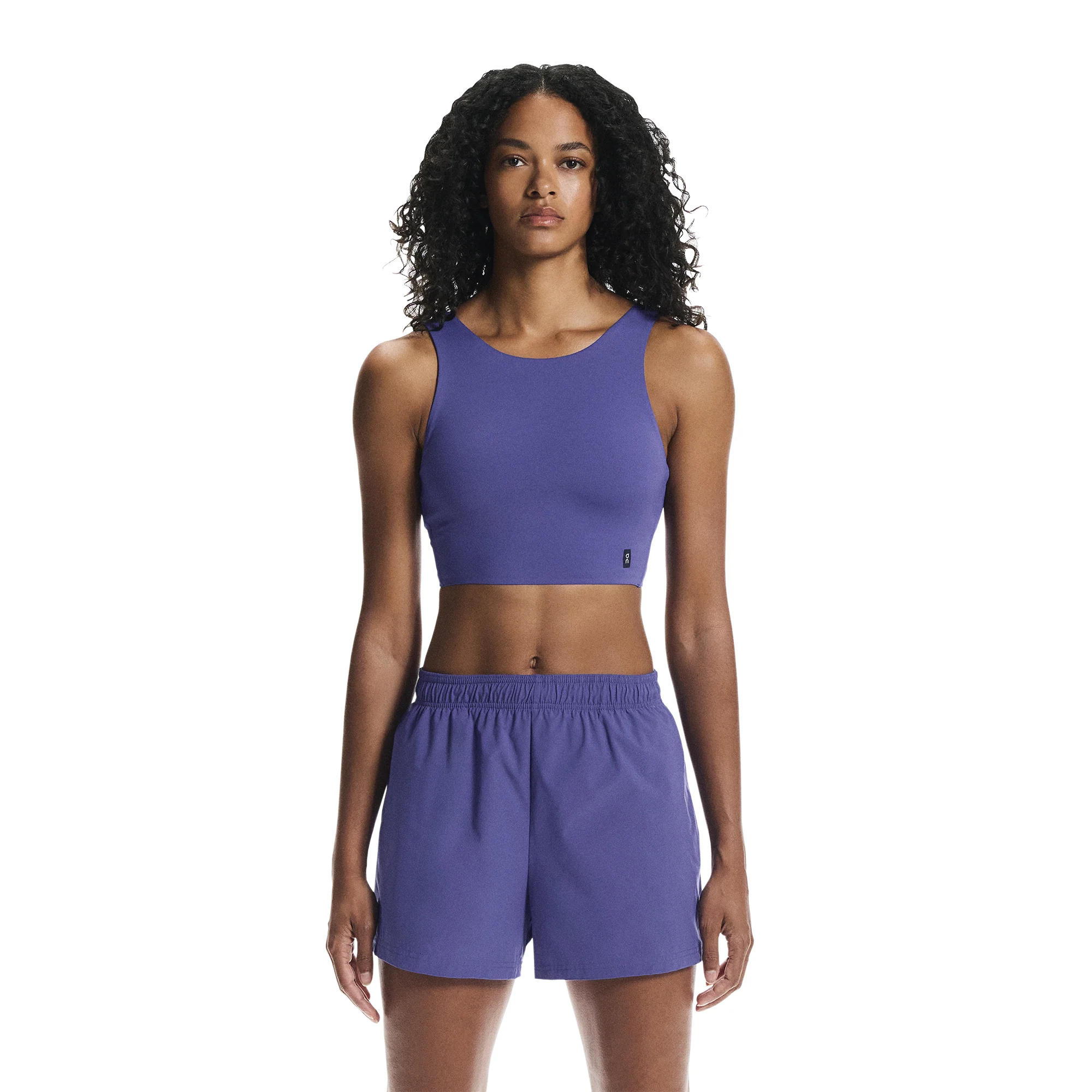 Core 2-in-1 Crop Top Womens
