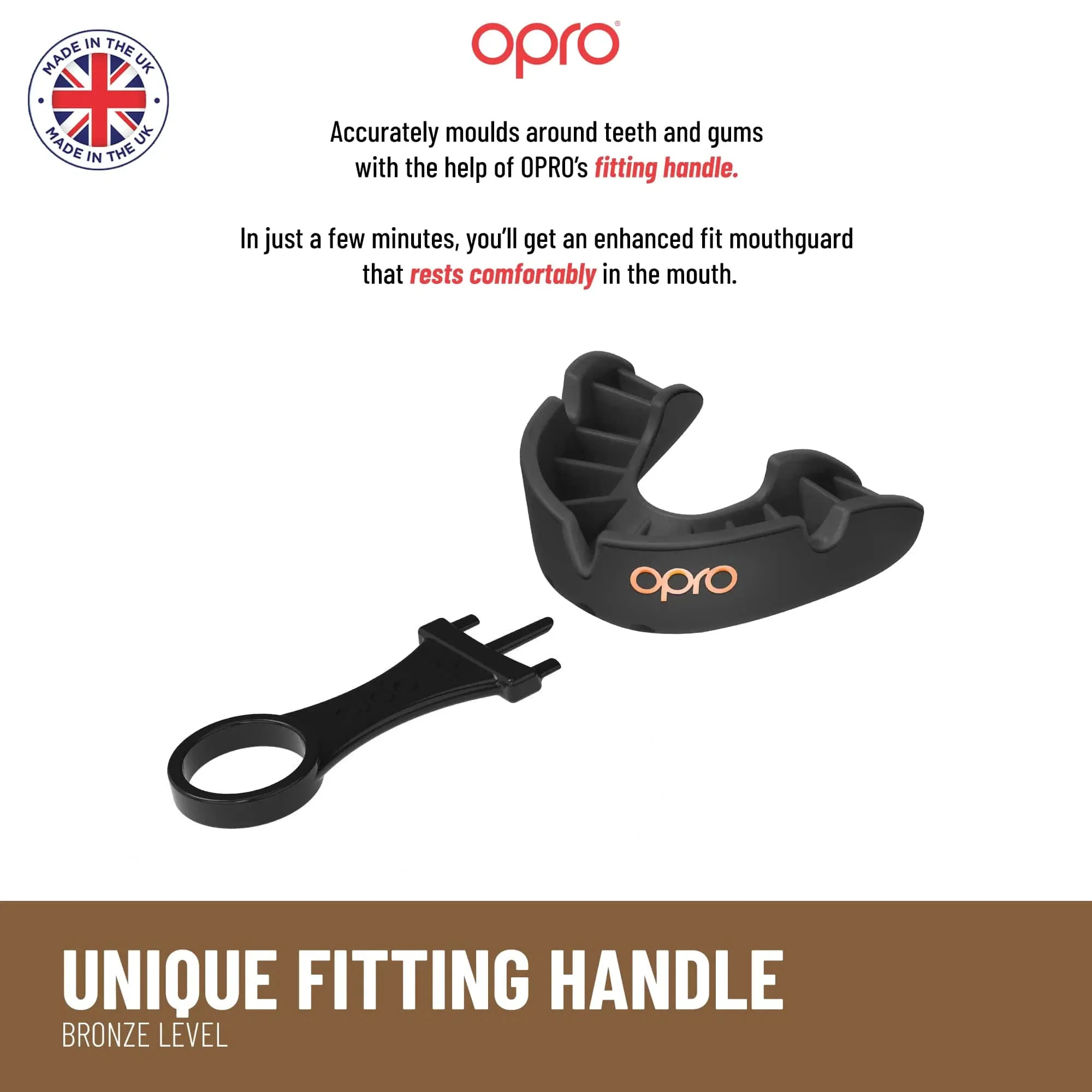 Self-Fit Junior Bronze Gumshield - Image 3