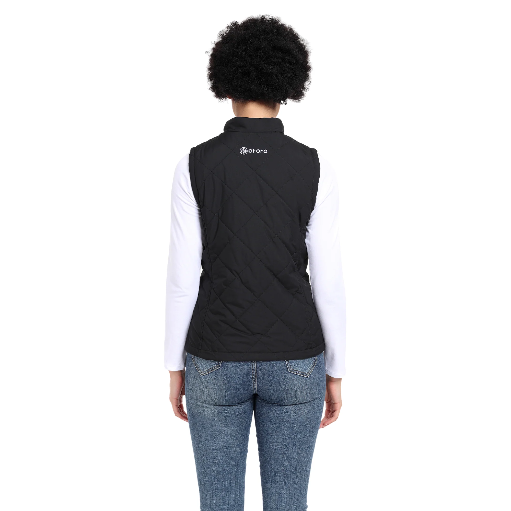 Women's Heated Quilted Gilet - Image 2