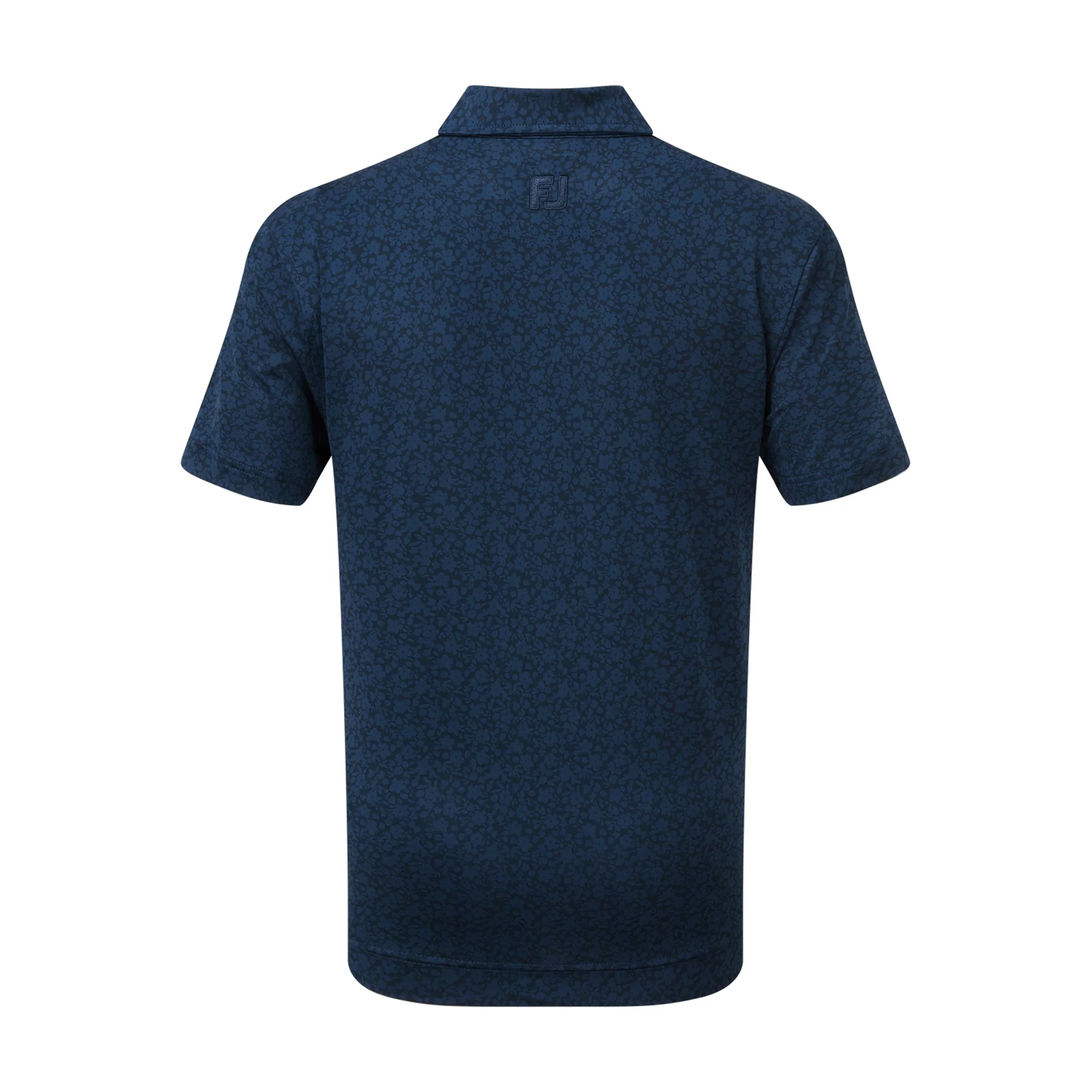 Painted Floral Lisle Golf Shirt JNR - Image 2