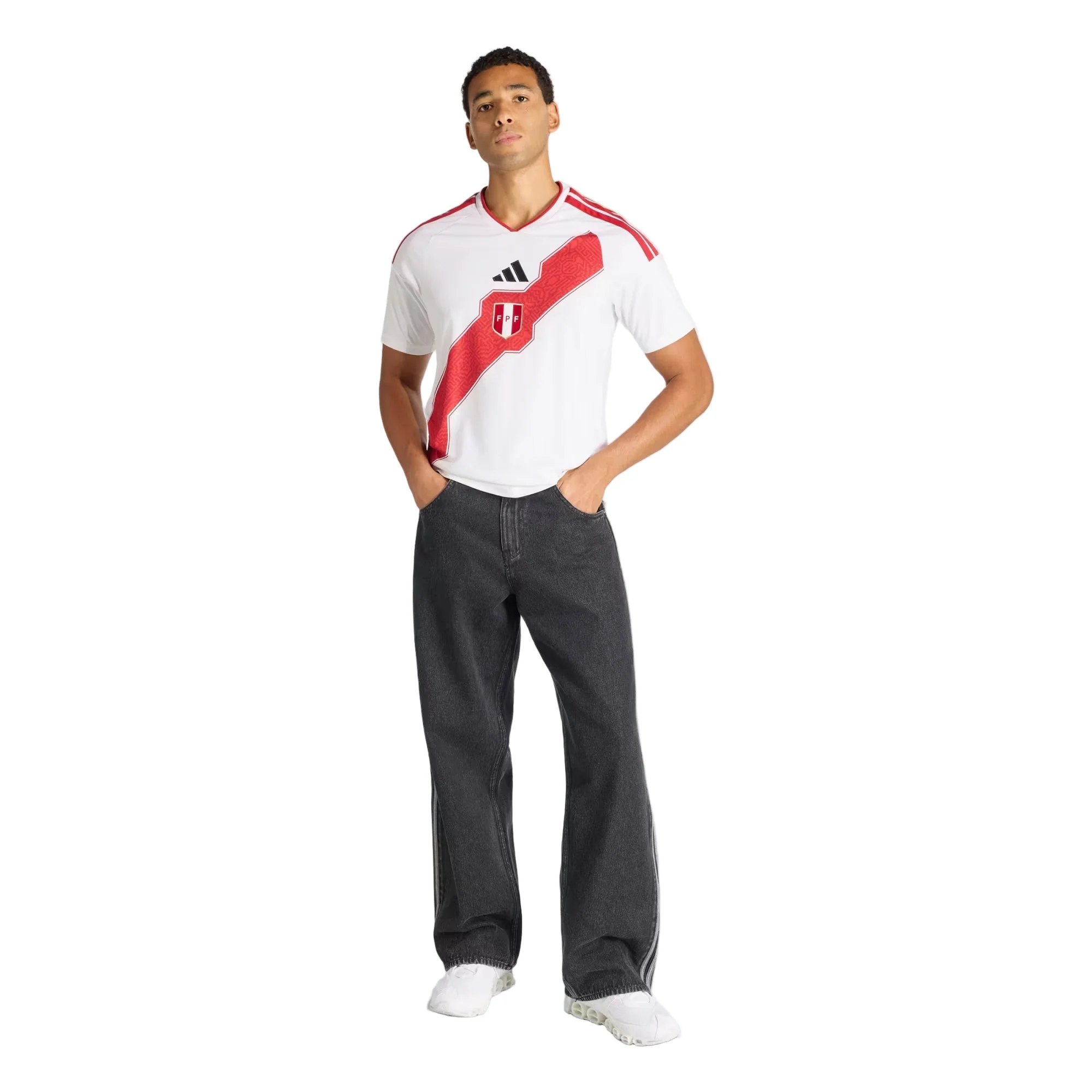 Peru 26 Home Football Shirt - Image 3