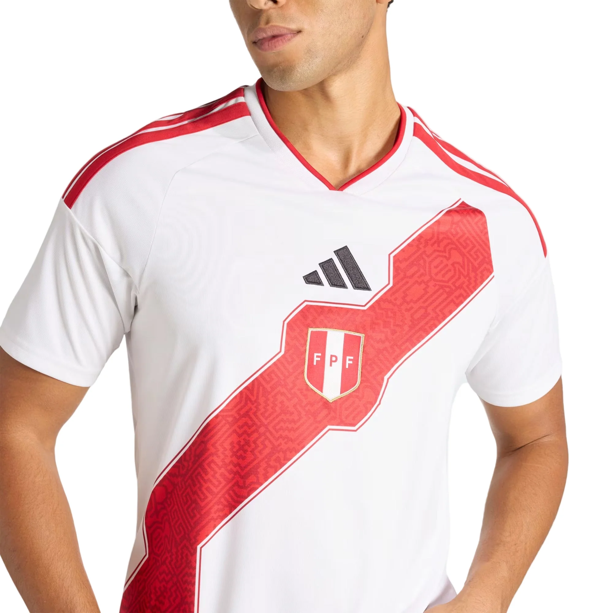 Peru 26 Home Football Shirt - Image 4