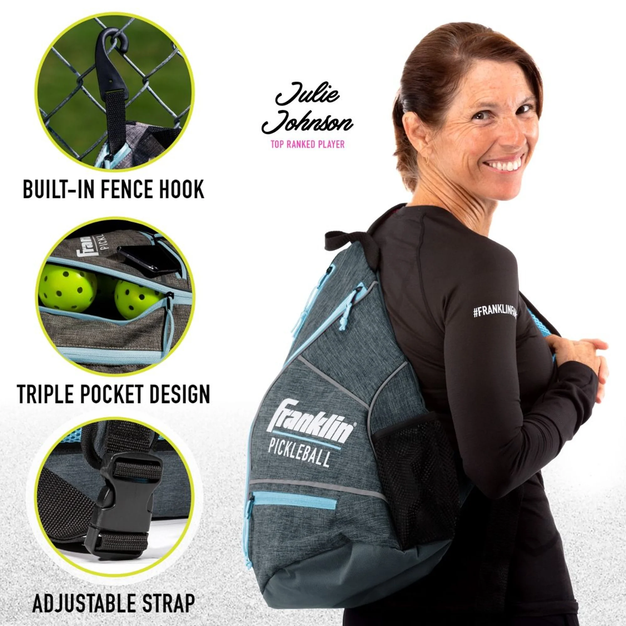 Pickleball Sling Bag - Image 4