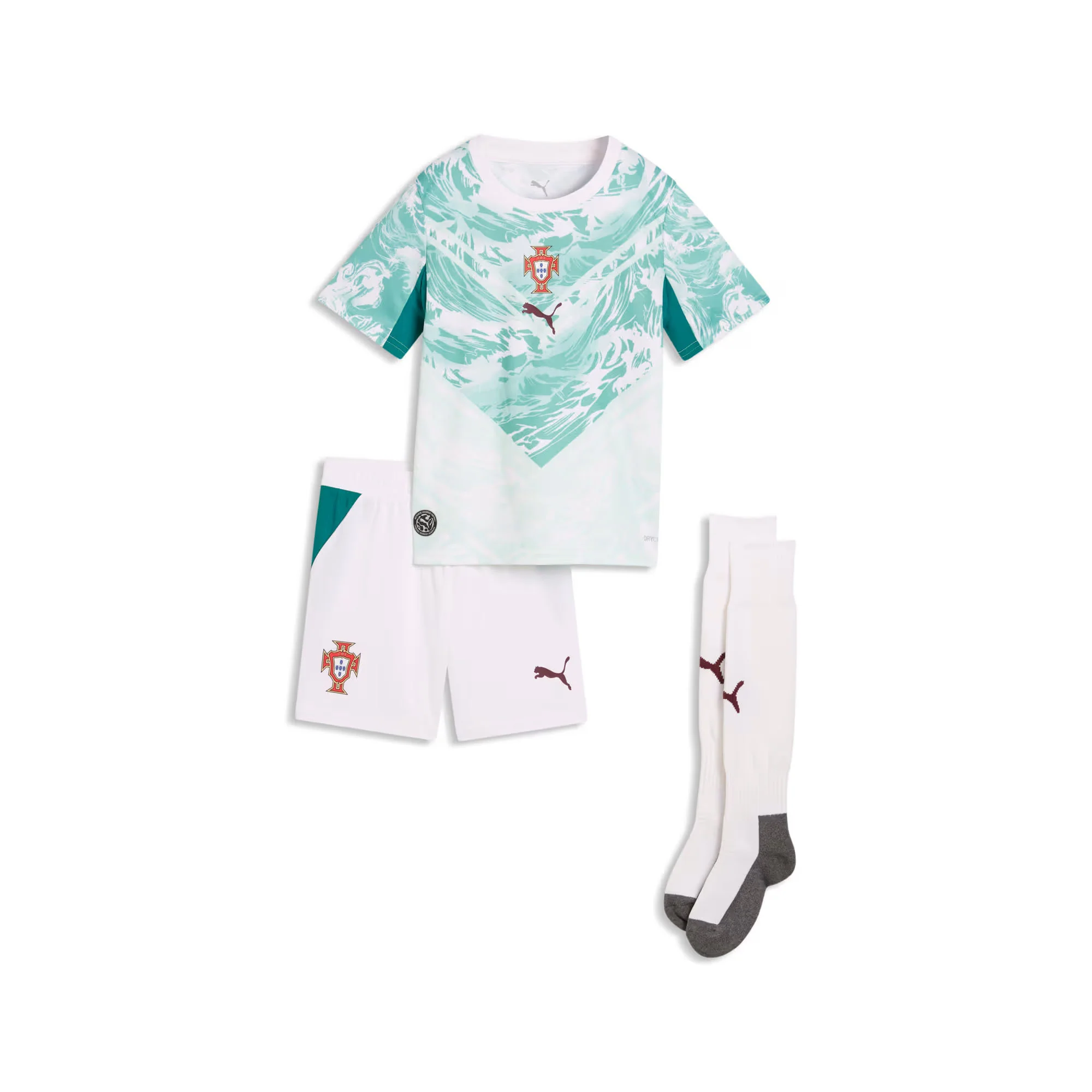 Portugal 26 Away Football Mini Kit