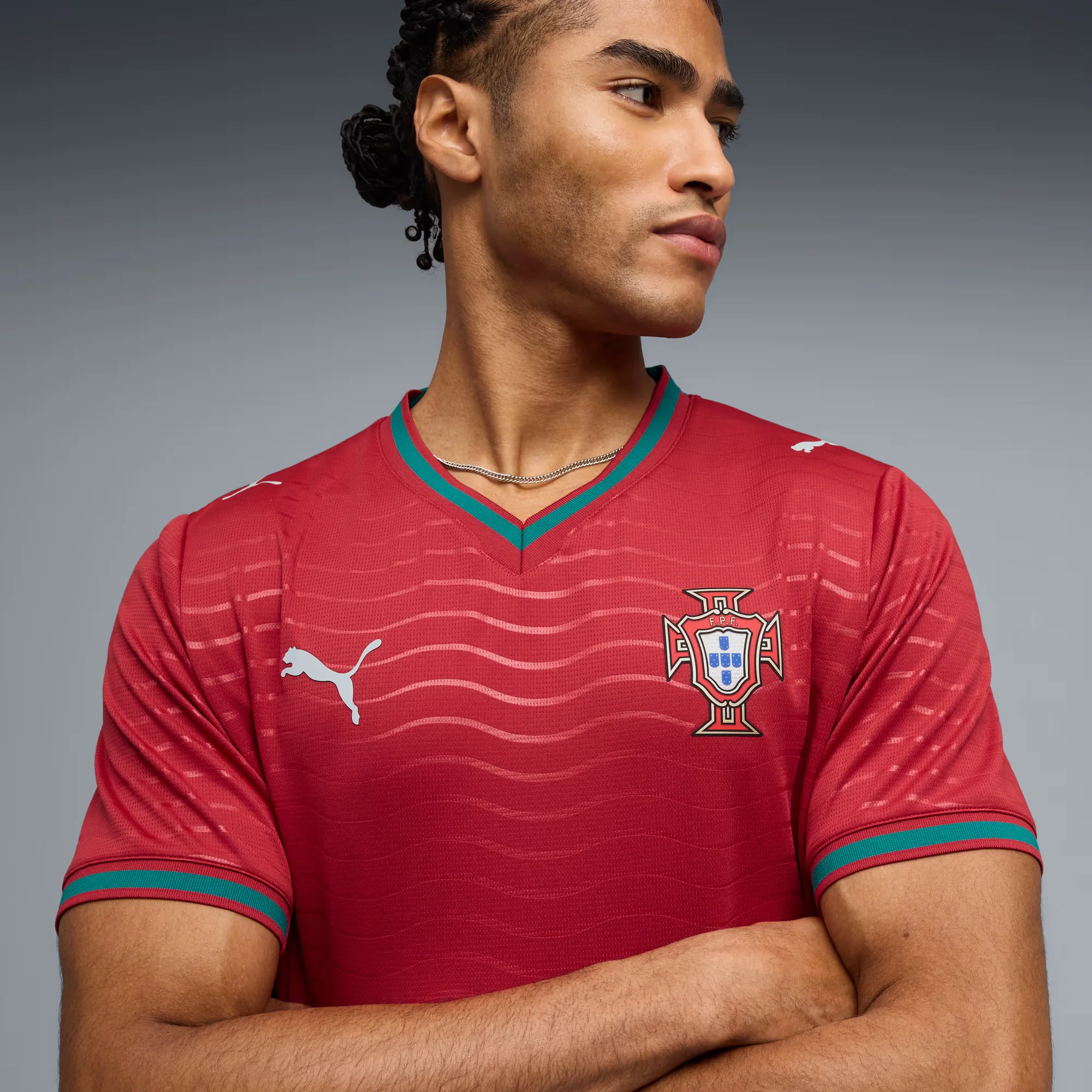 Portugal 26 Home Football Shirt - Image 4