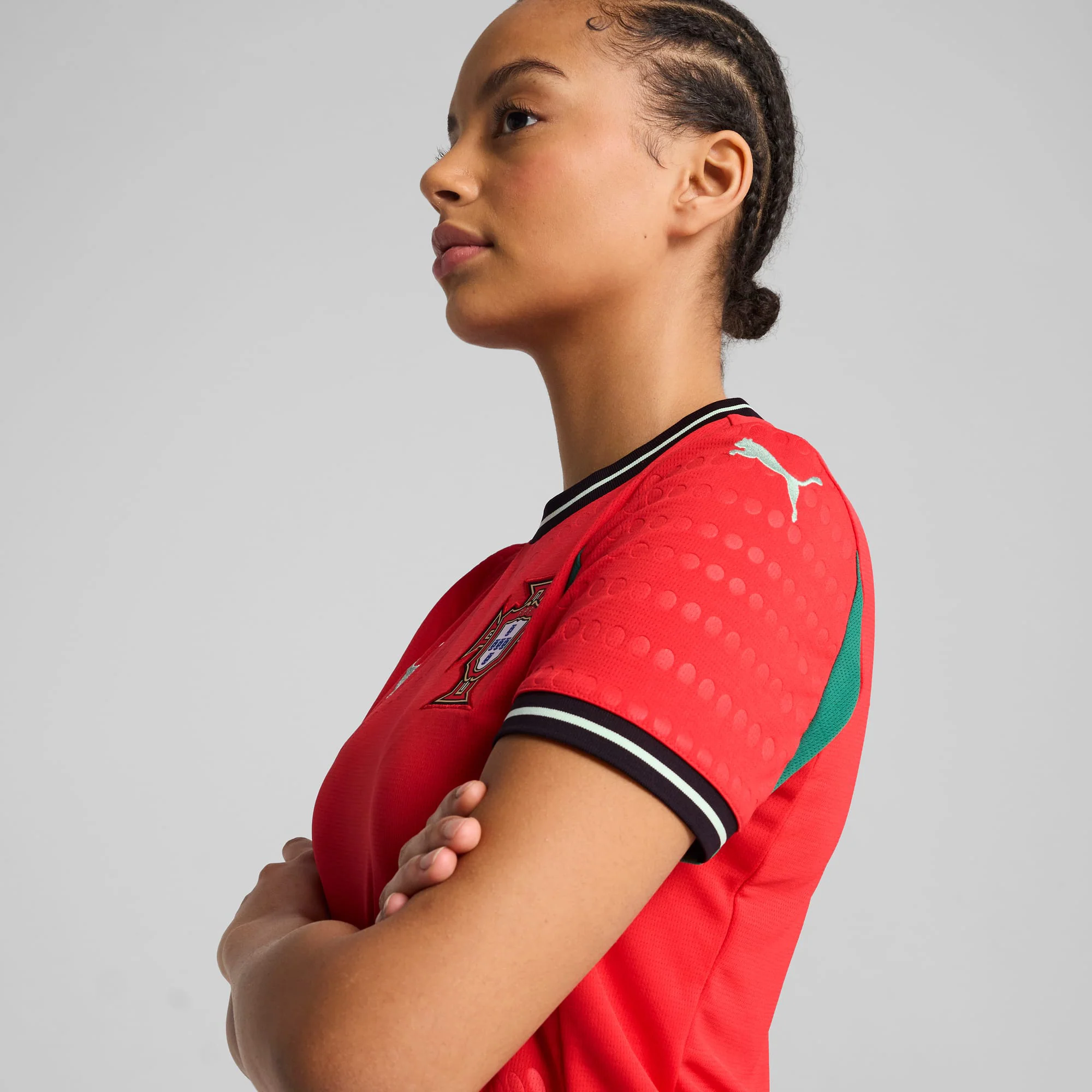 Portugal Women's 25 Home Football Shirt - Women's - Image 4