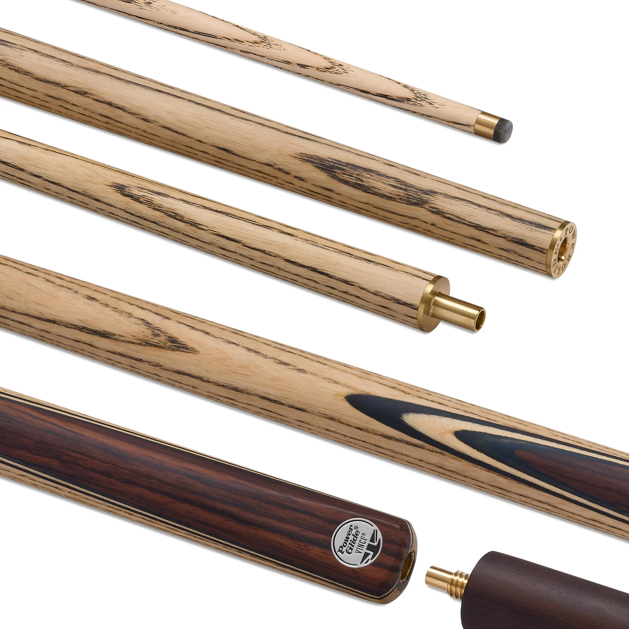 Vinci 2 Piece 57in Snooker Cue (9.5MM Tip)