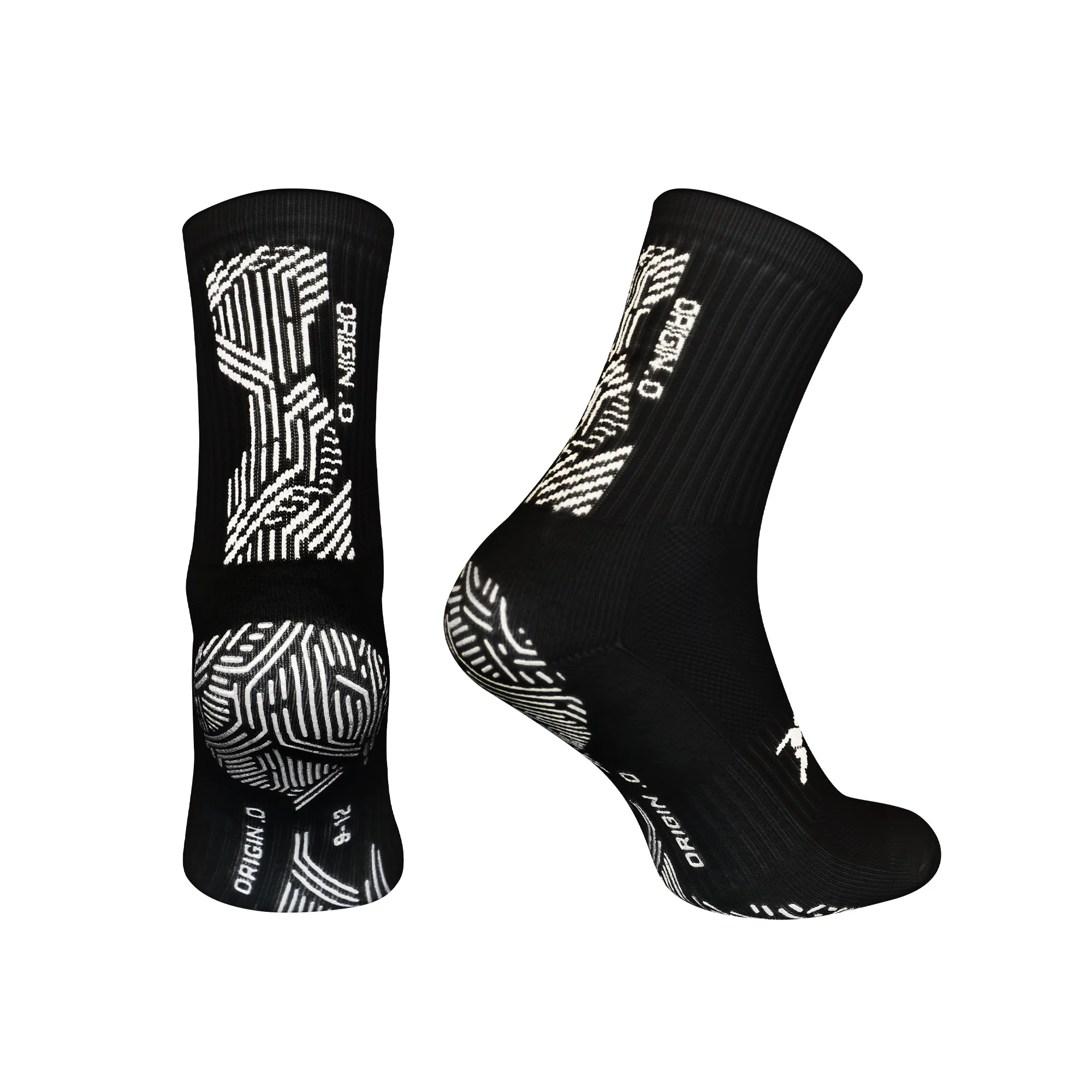 Origin.0 Grip Socks (Black) - Image 2