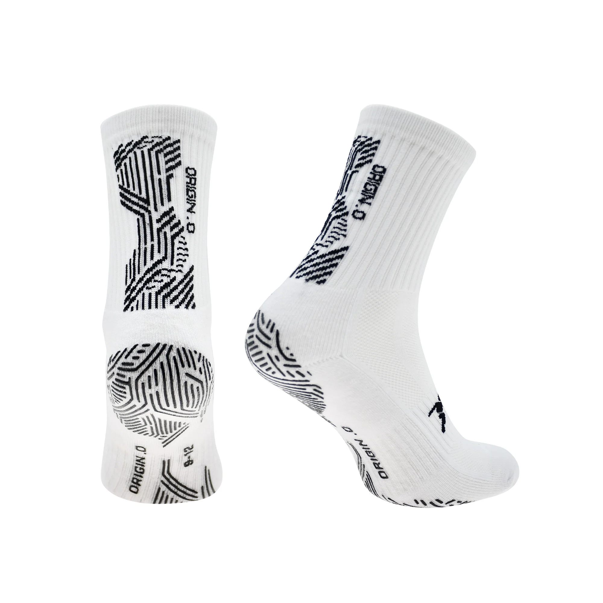 Origin.0 Grip Socks (White) - Image 2