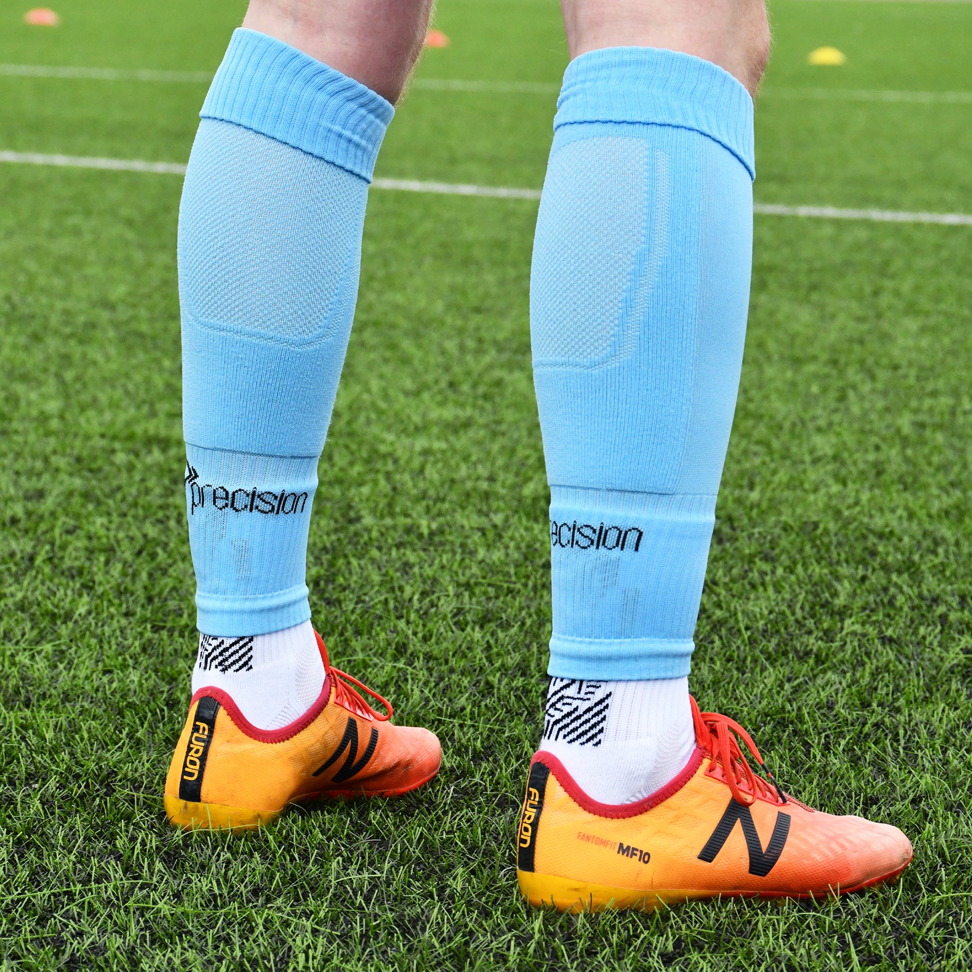 Plain Pro Footless Sleeve Socks - Image 7