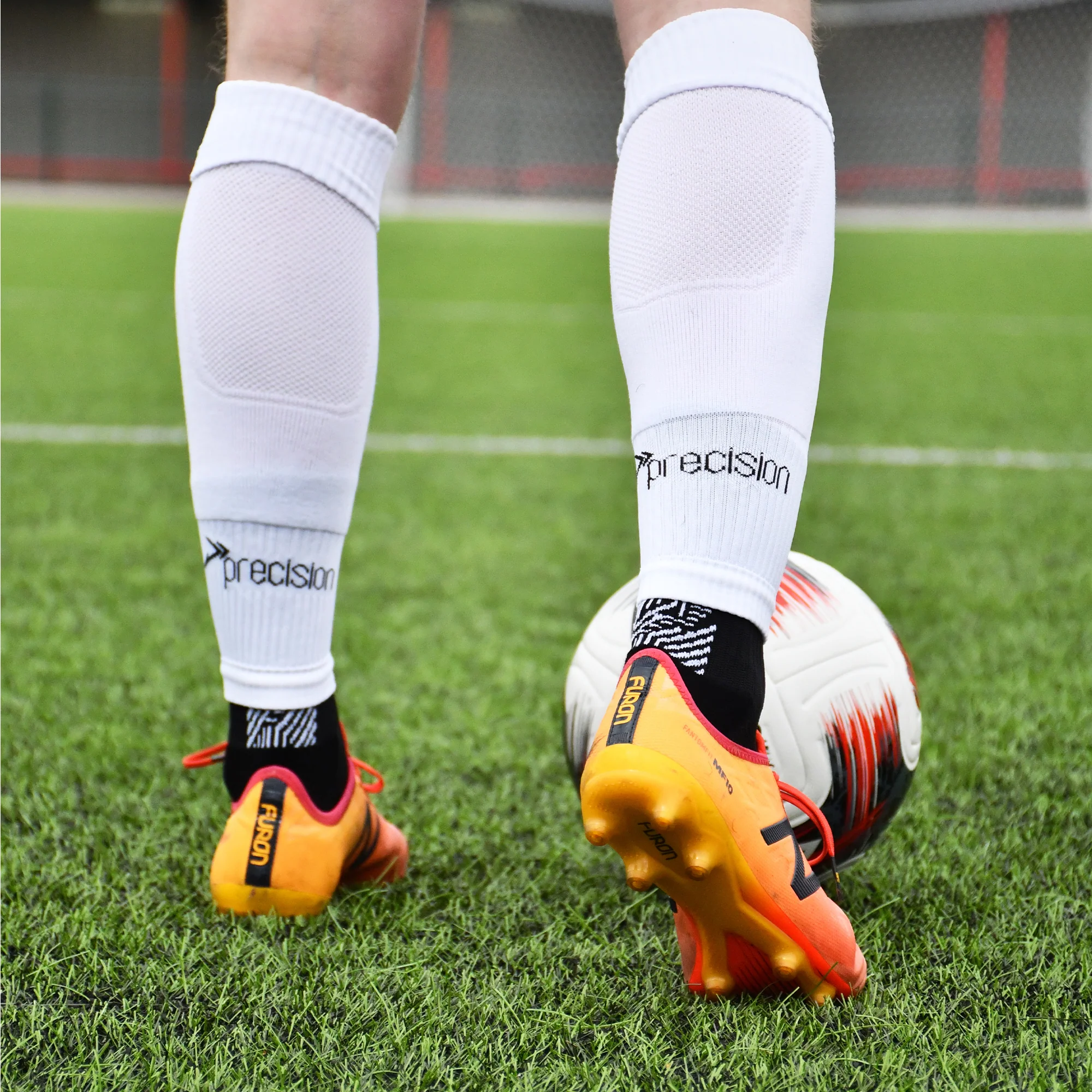 Plain Pro Footless Sleeve Socks - Image 3