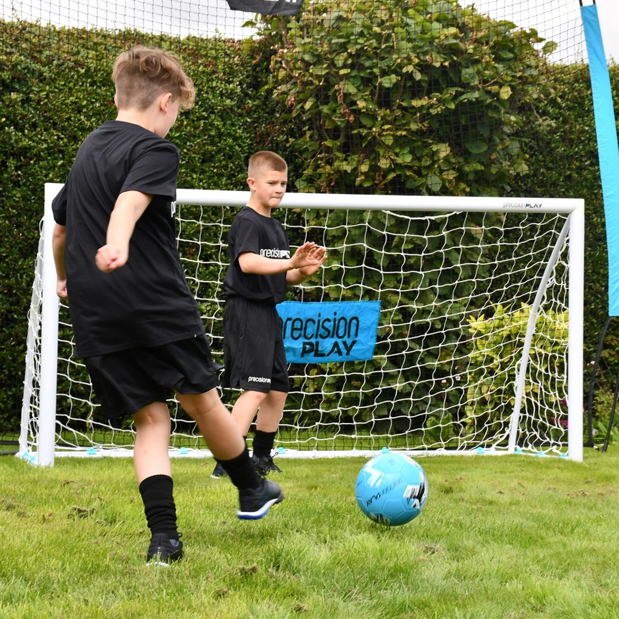 PrecisionPLAY Quick Net Garden Goal (8' X 6') - Image 5