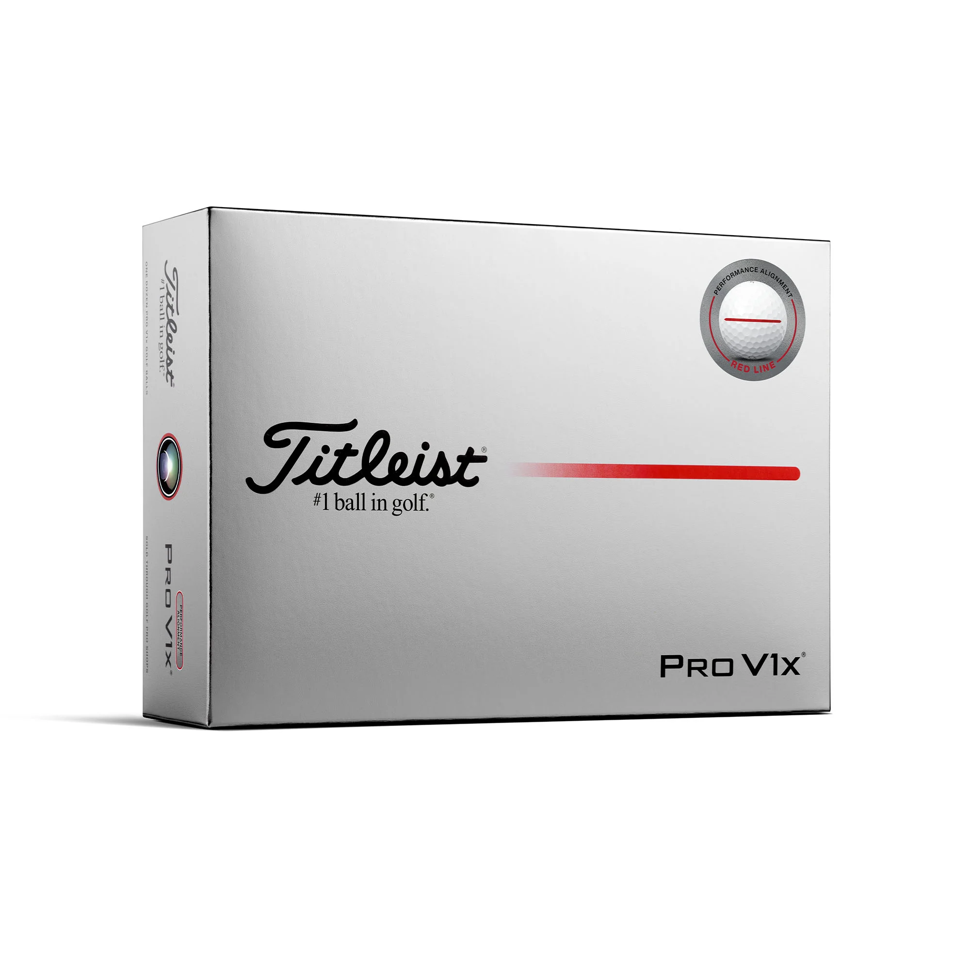 Pro V1x 2025 Performance Align Red Golf Balls (Dozen)