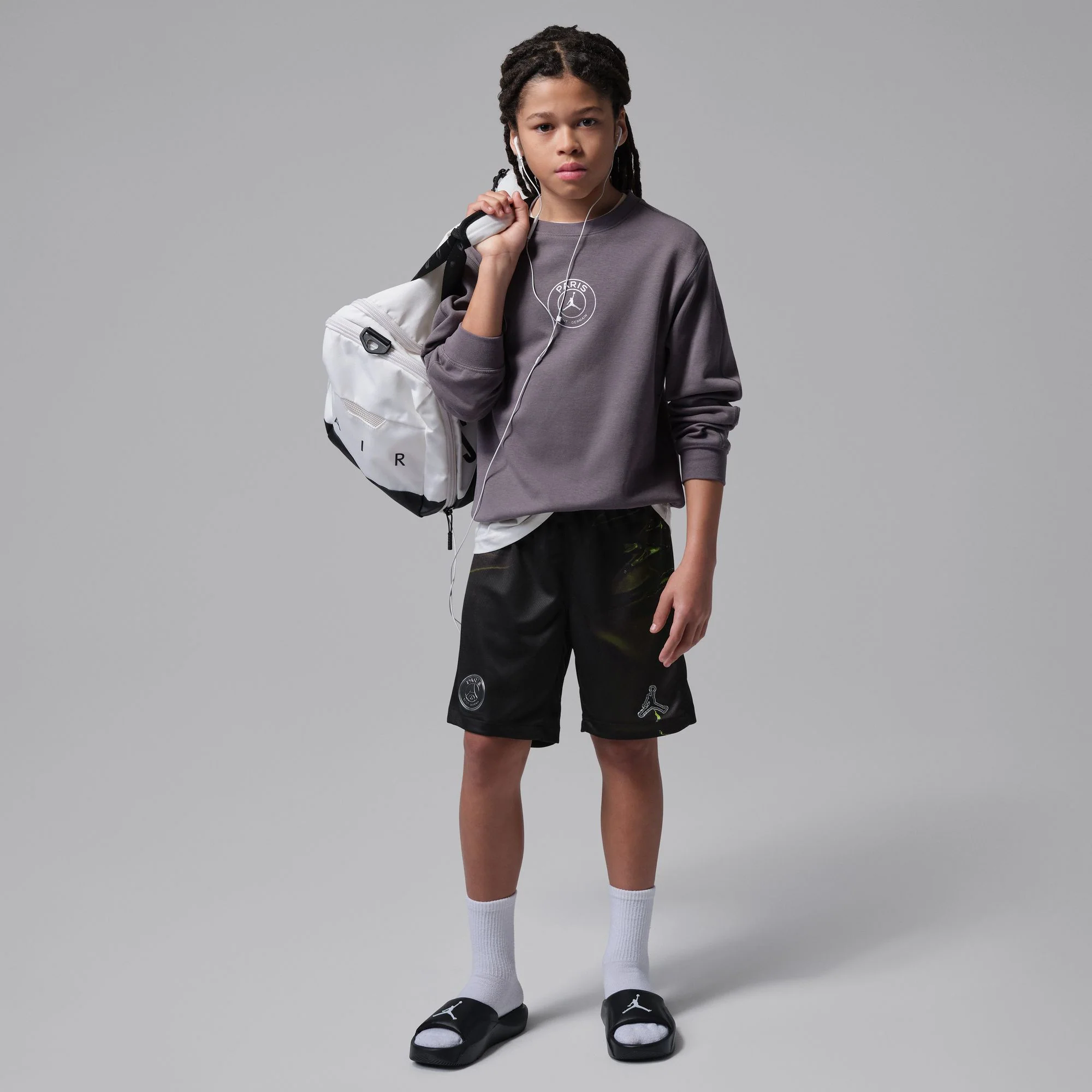 PSG 25/26 'Night Edition' Football Shorts Jnr - Image 4