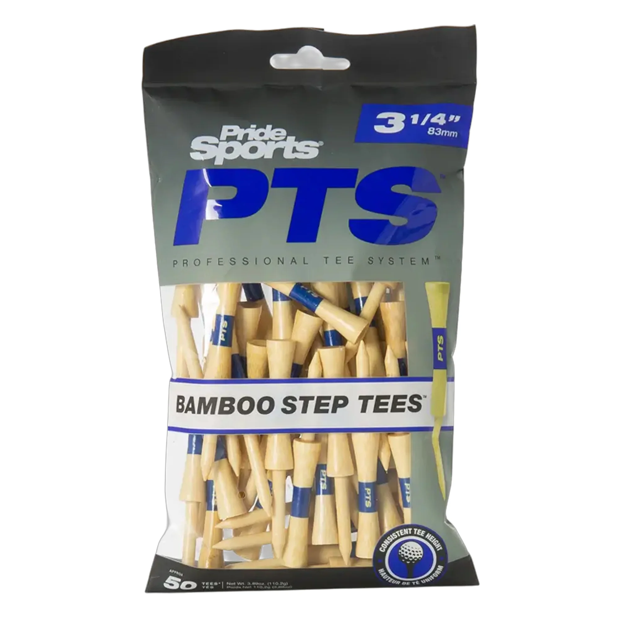 PTS Bamboo Step Tees (3 1/4")