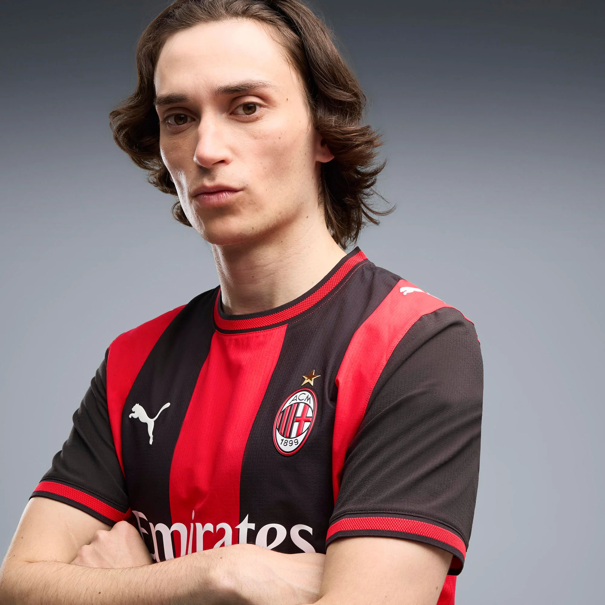 AC Milan 26/27 Home Authentic Football Shirt - Image 5
