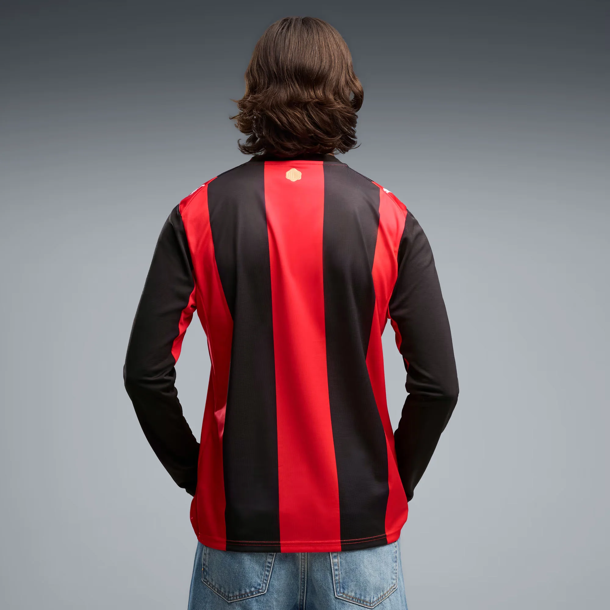 AC Milan 26/27 Home L/S Football Shirt - Image 5