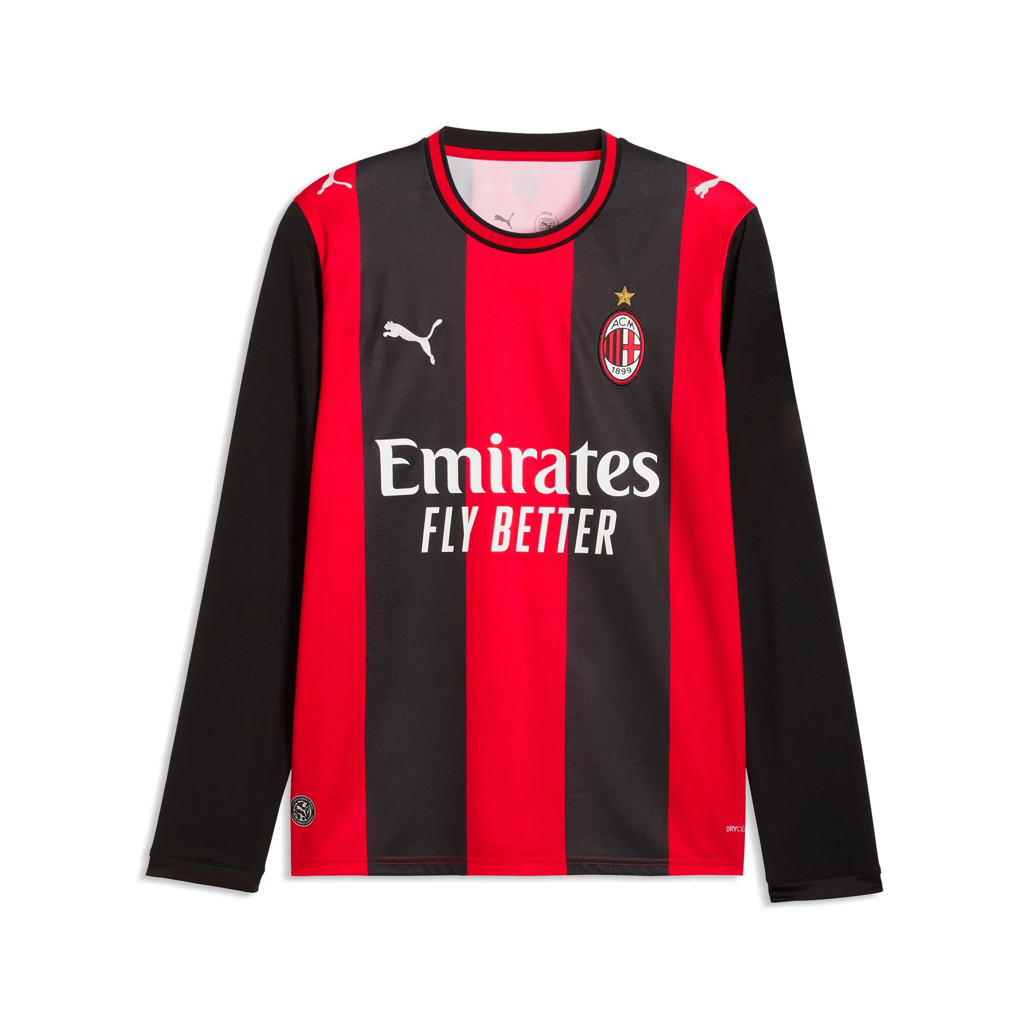 AC Milan 26/27 Home L/S Football Shirt - Image 7