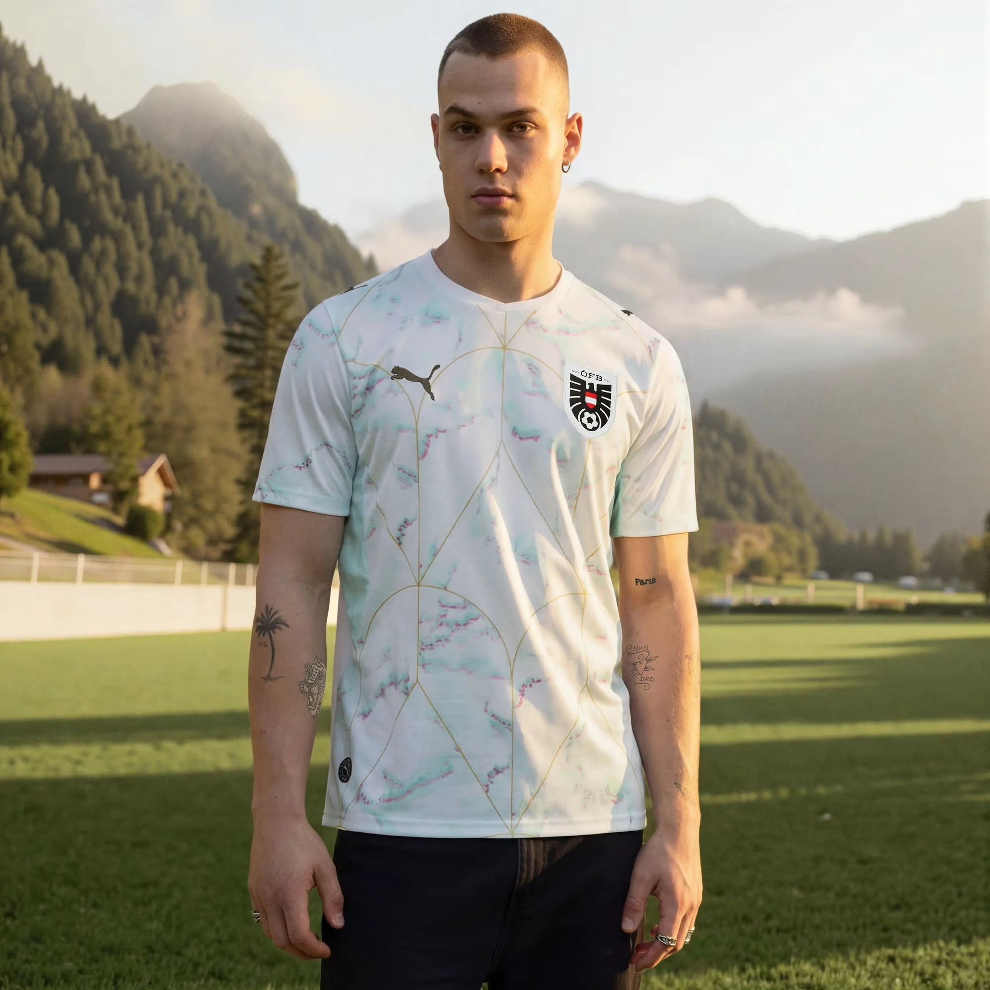 Austria 26 Away Football Shirt