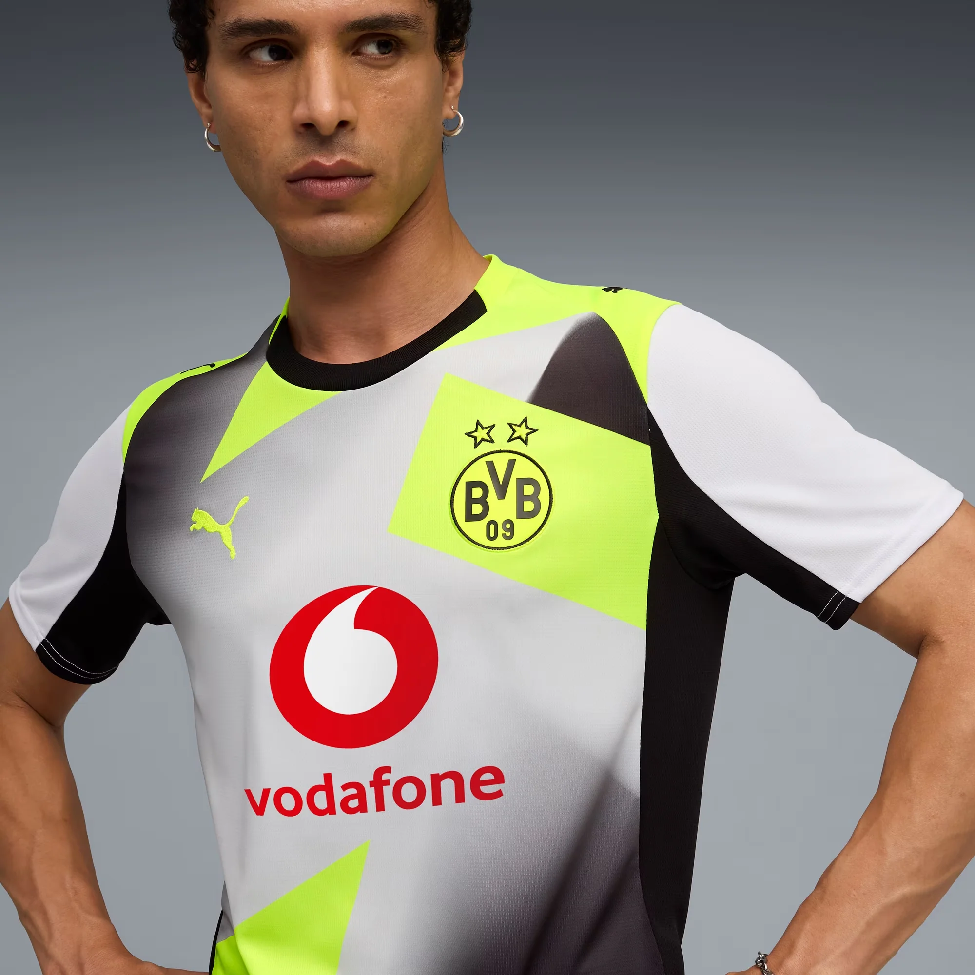 Borussia Dortmund 25/26 Away Football Shirt - Image 4