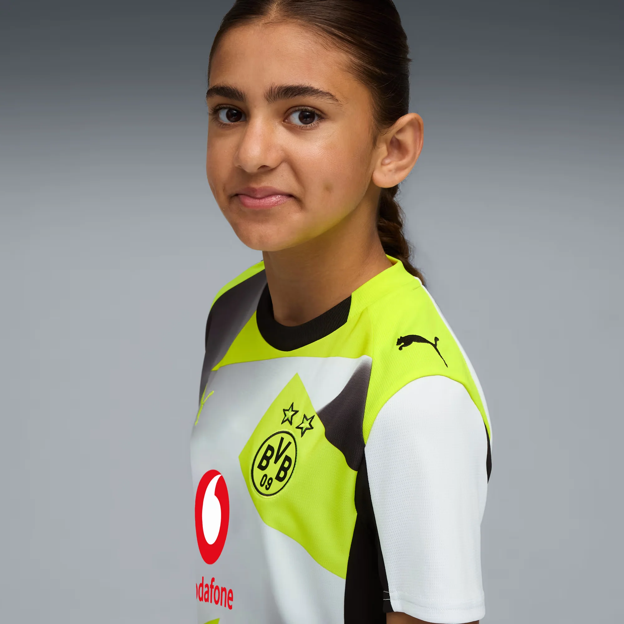 Borussia Dortmund 25/26 Away Football Shirt Jnr - Image 3