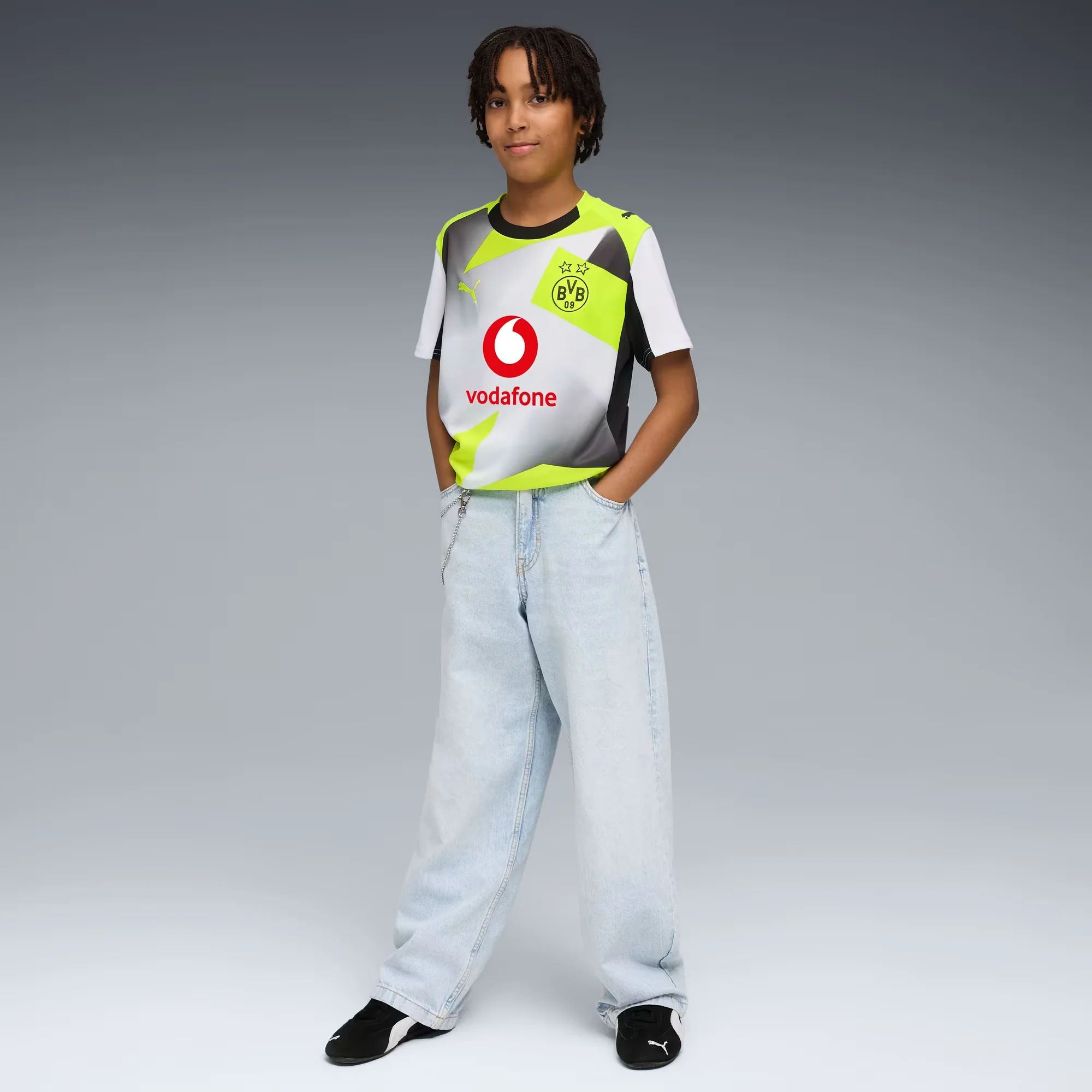 Borussia Dortmund 25/26 Away Football Shirt Jnr - Image 4