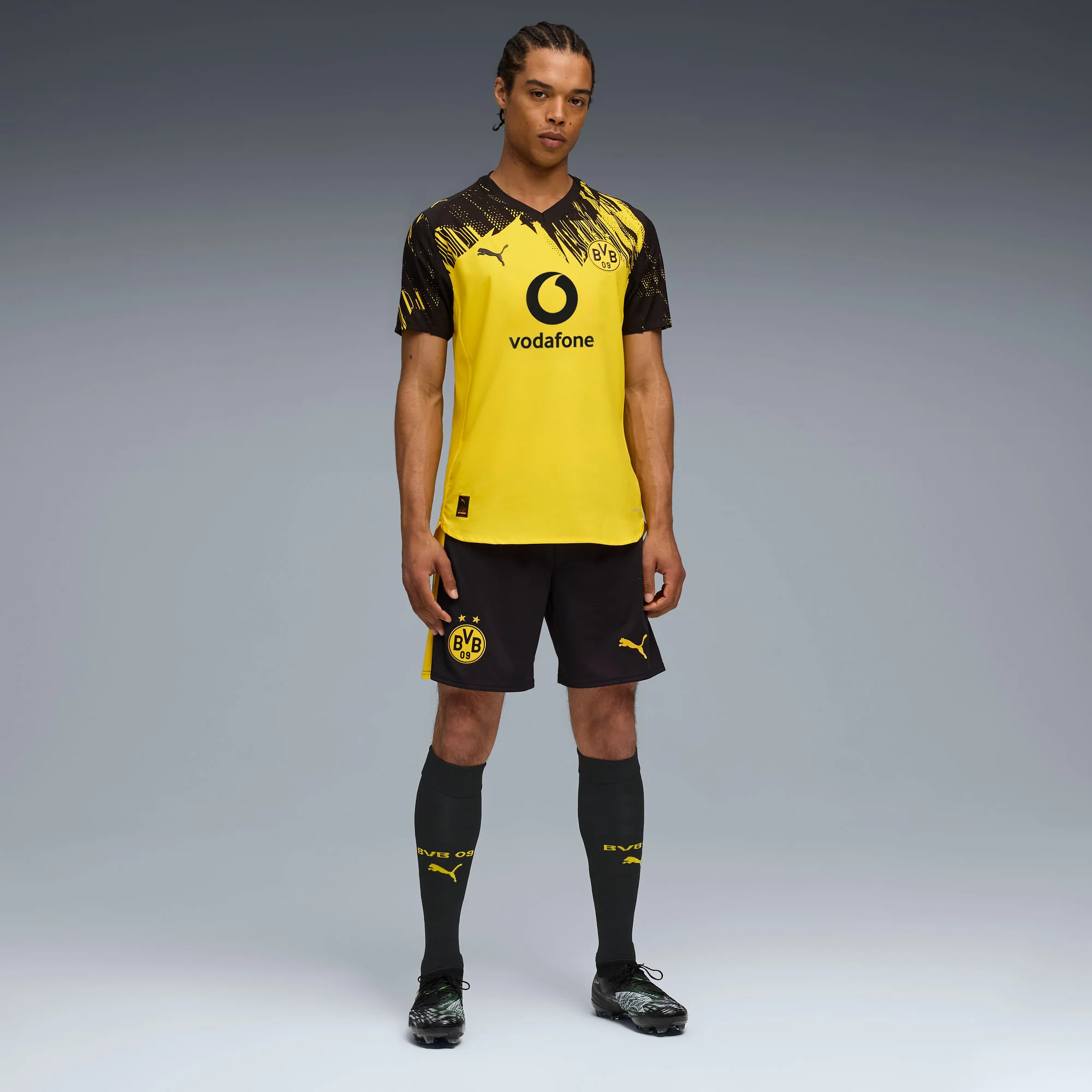 Borussia Dortmund 25/26 Home Authentic Football Shirt - Image 3
