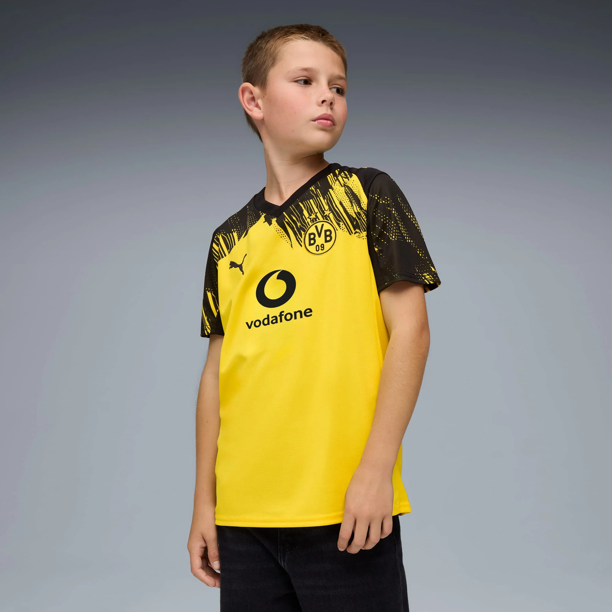 Borussia Dortmund 25/26 Home Football Shirt Jnr - Image 2