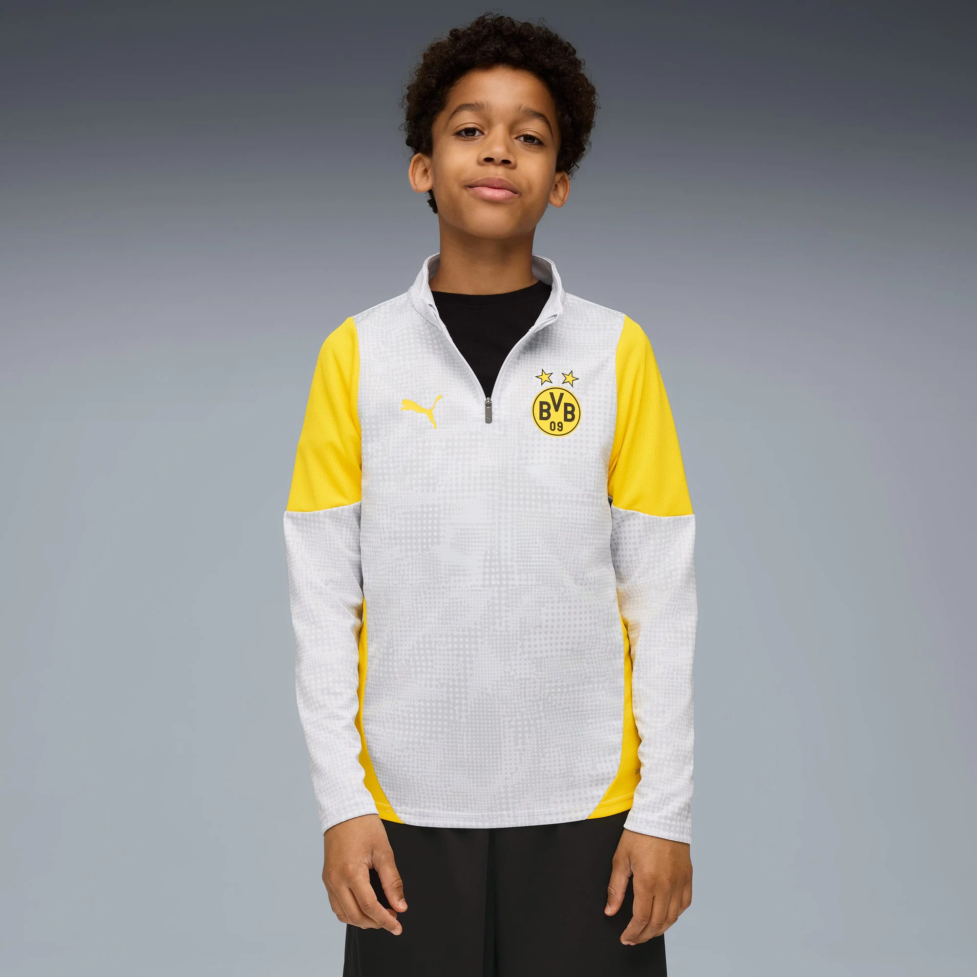 Borussia Dortmund 25/26 Training 1/4 Zip Football Top Jnr - Image 2