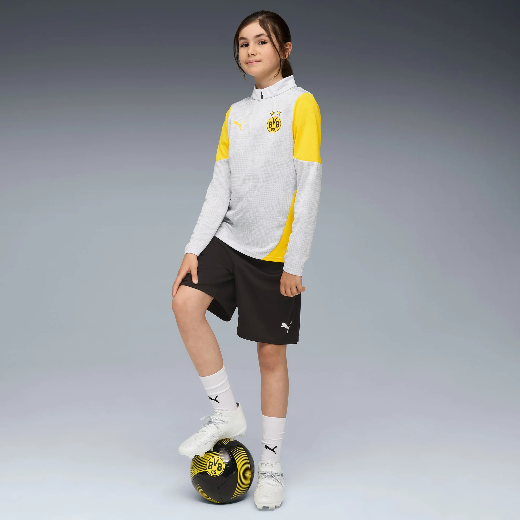 Borussia Dortmund 25/26 Training 1/4 Zip Football Top Jnr - Image 4