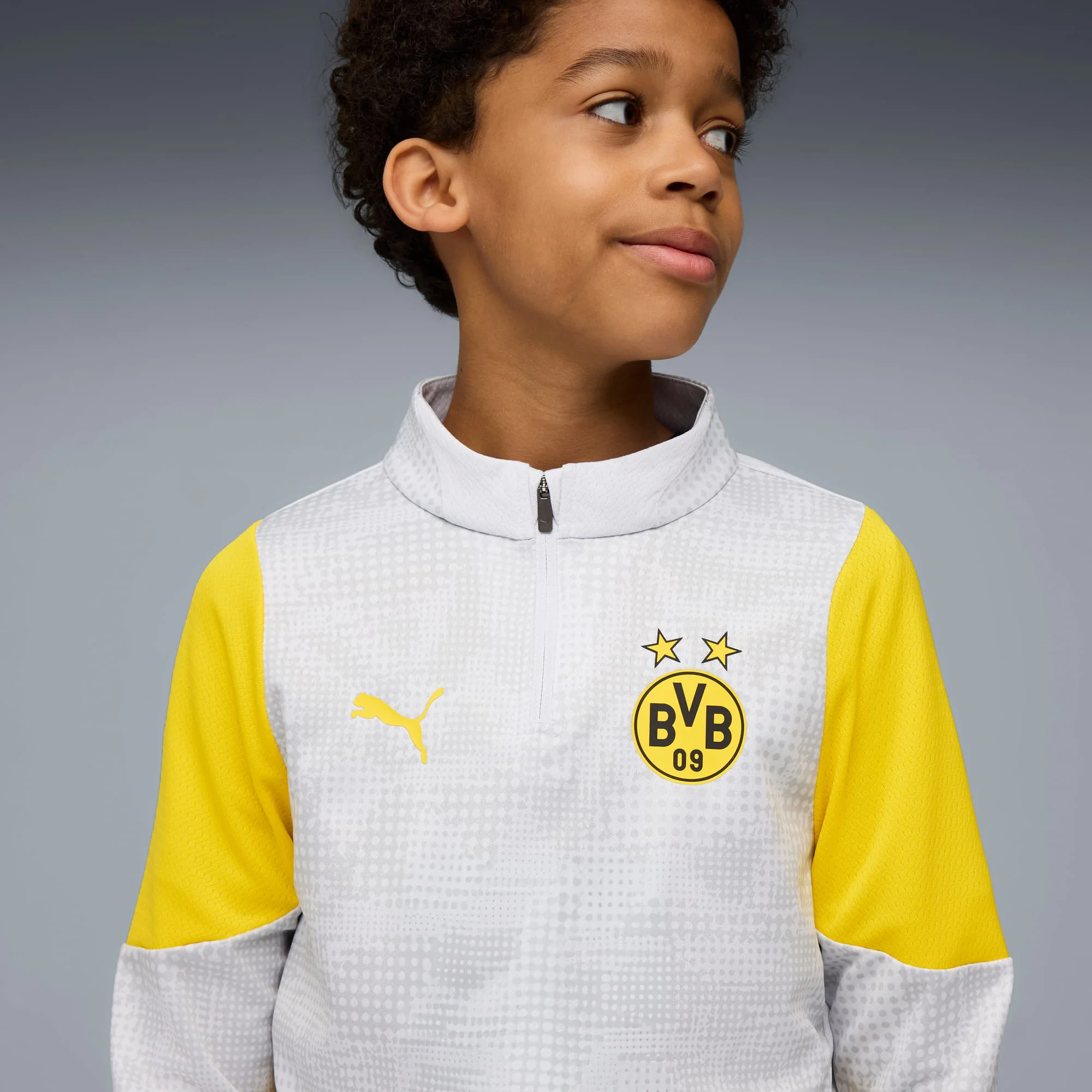 Borussia Dortmund 25/26 Training 1/4 Zip Football Top Jnr - Image 5