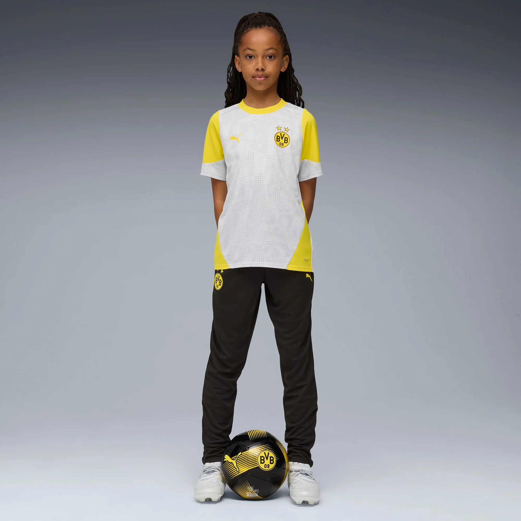 Borussia Dortmund 25/26 Training Football Jersey Jnr - Image 5