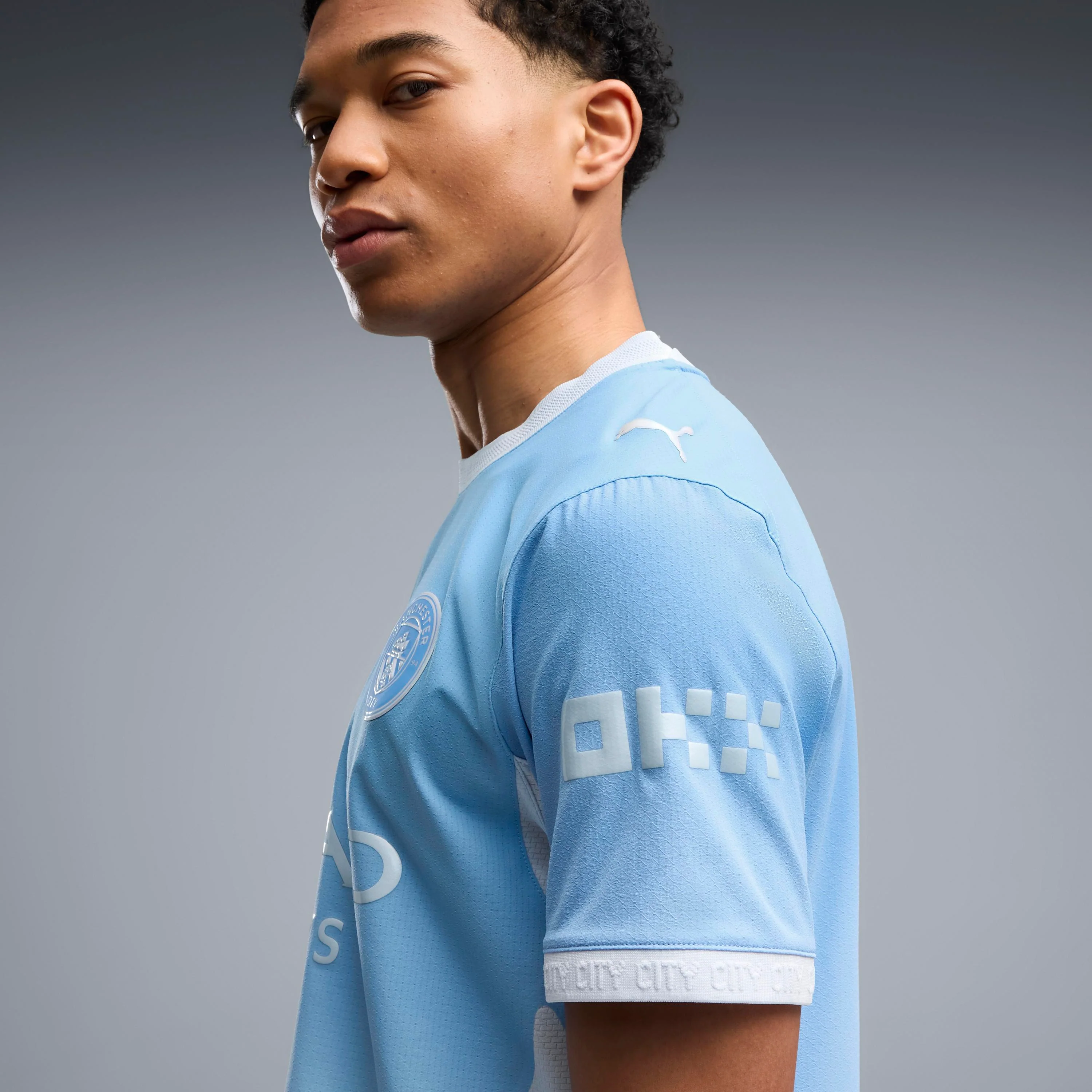 Man City 26/27 Home Authentic Football Shirt - Image 3