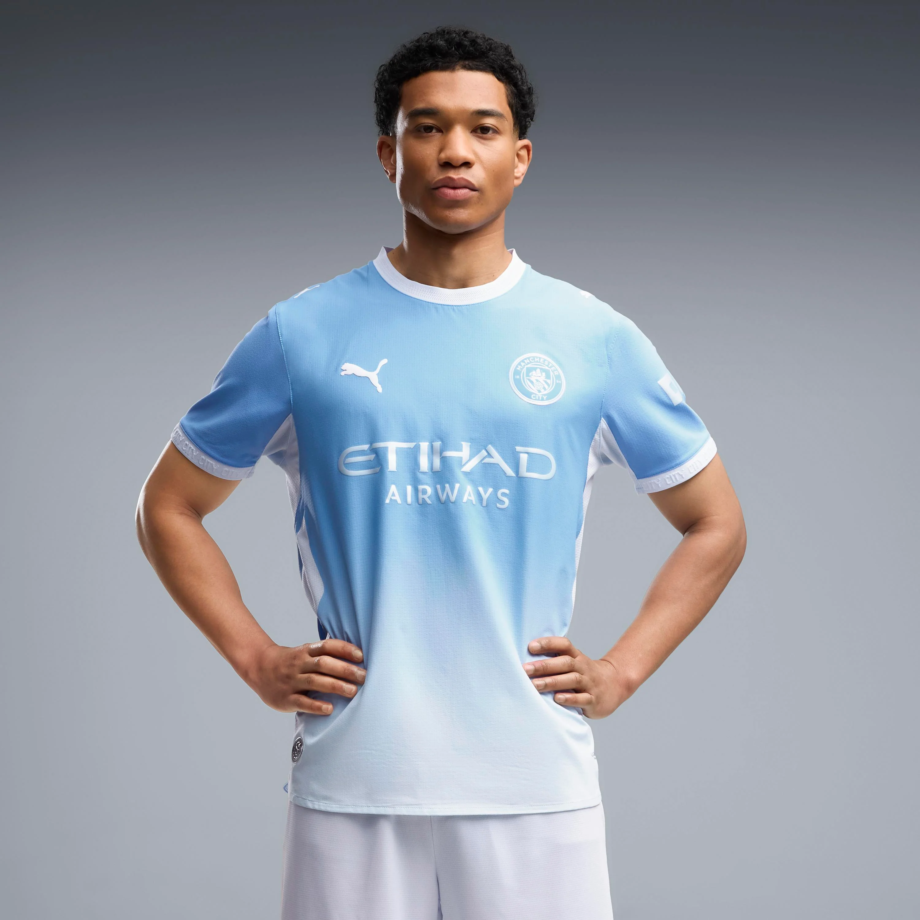 Man City 26/27 Home Authentic Football Shirt - Image 4