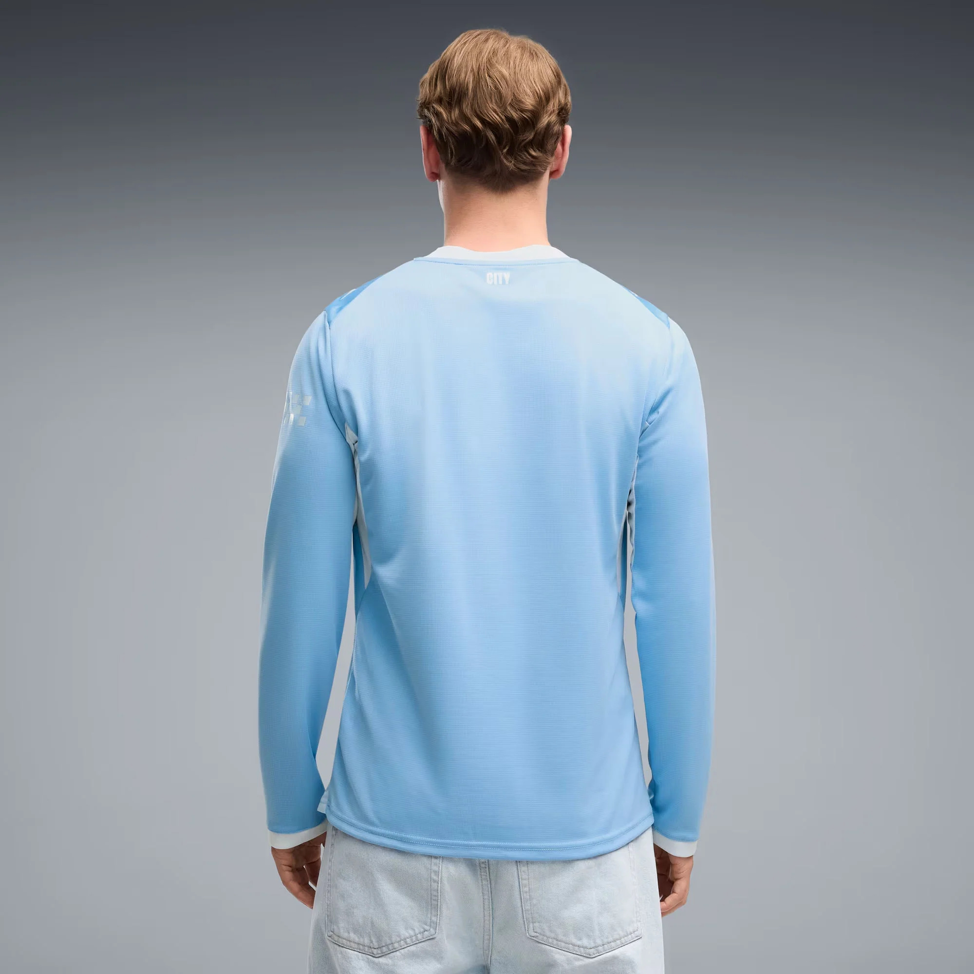 Man City 26/27 Home L/S Football Shirt - Image 2