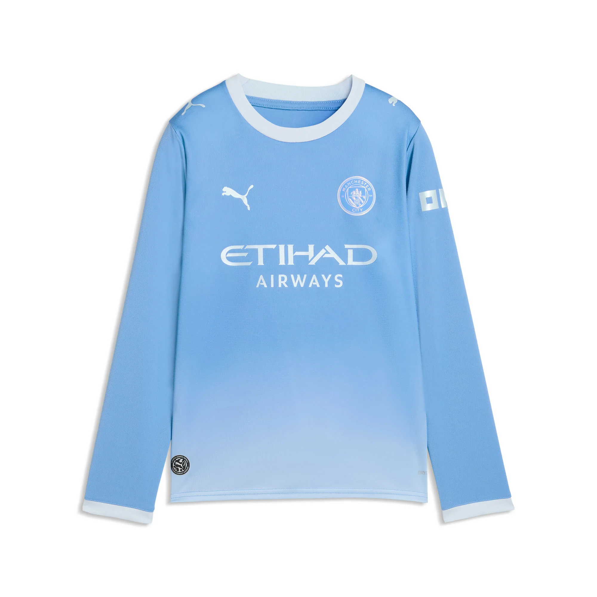 Man City 26/27 Home L/S Football Shirt Jnr - Image 7