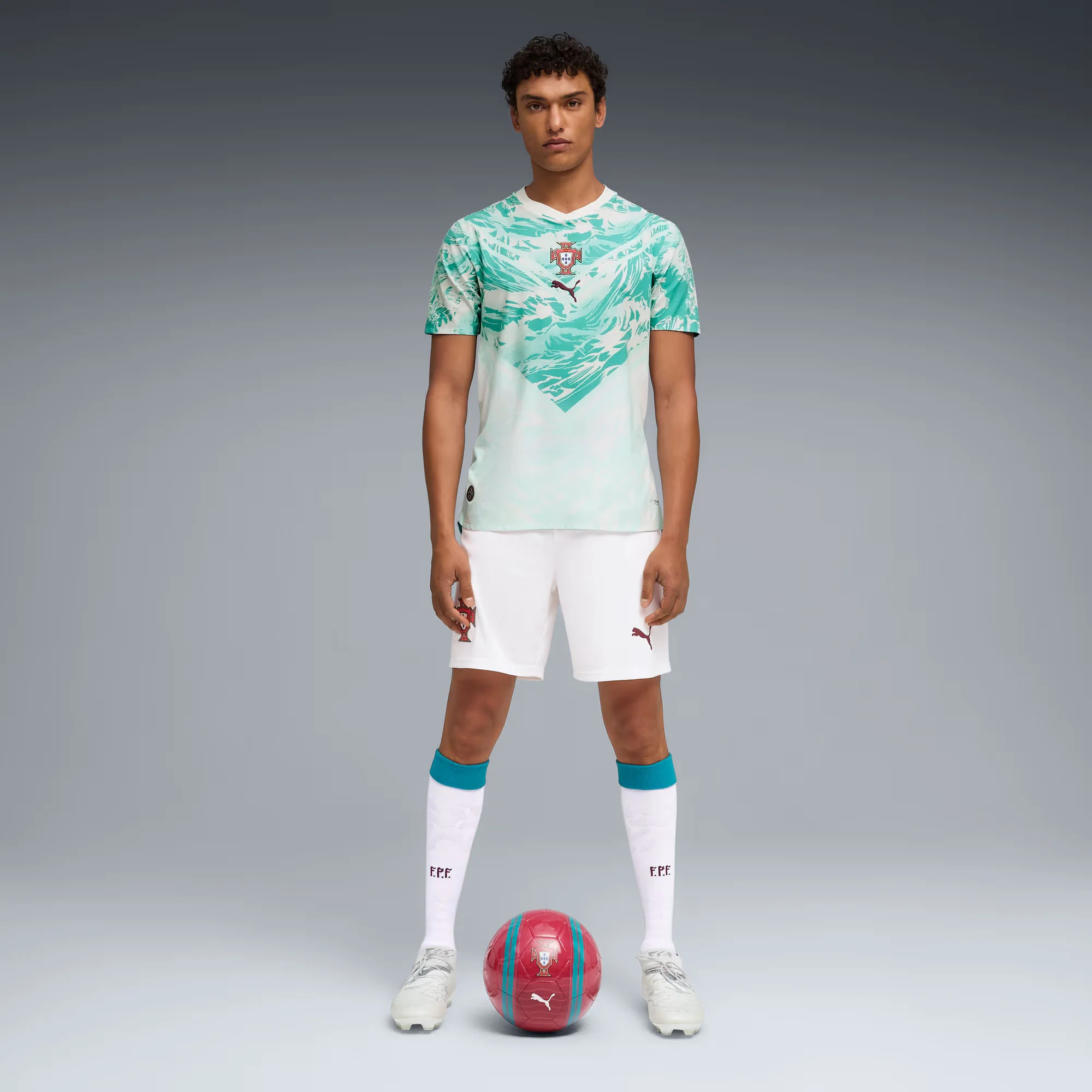 Portugal 26 Away Authentic Football Shirt - Image 2