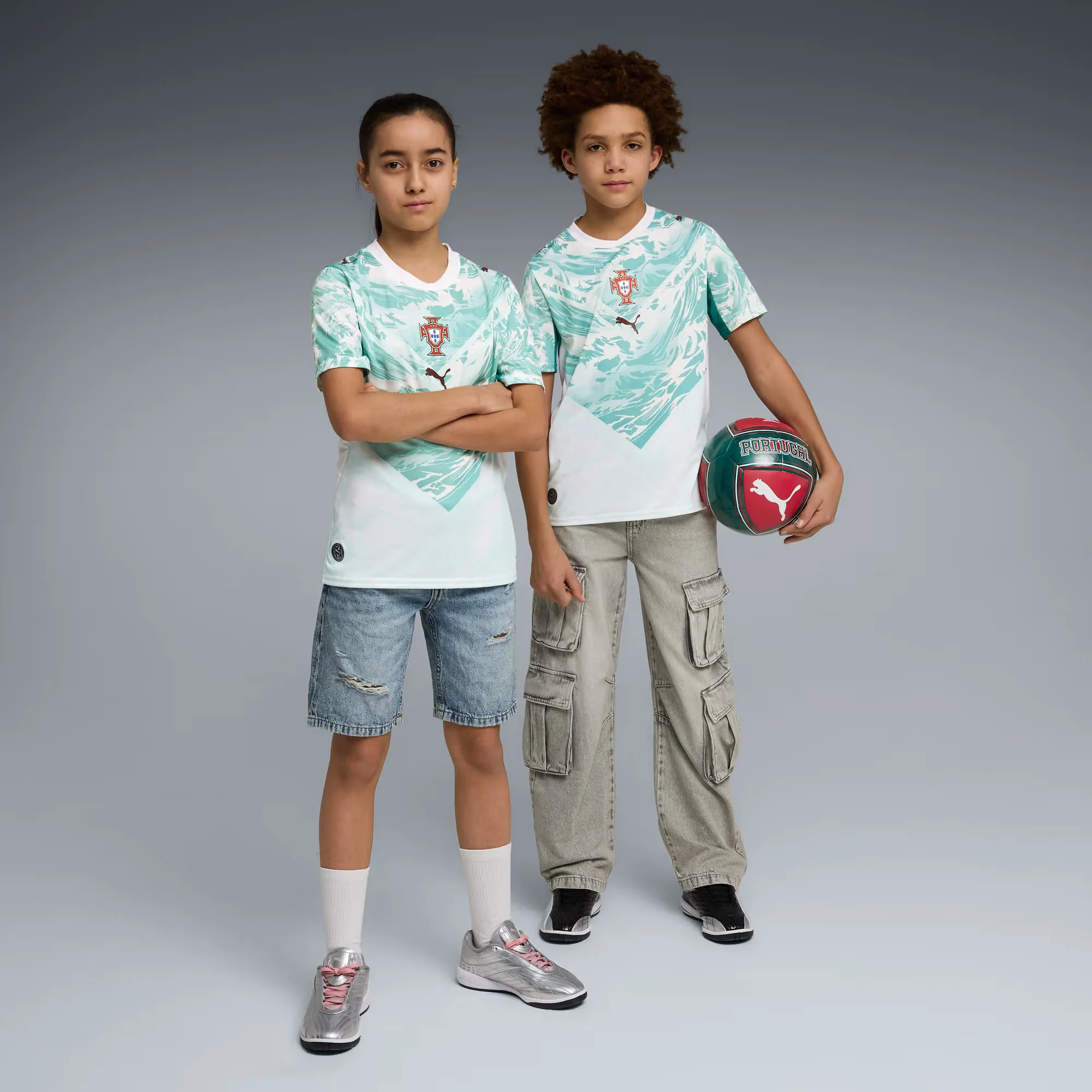 Portugal 26 Away Football Shirt Jnr - Image 3