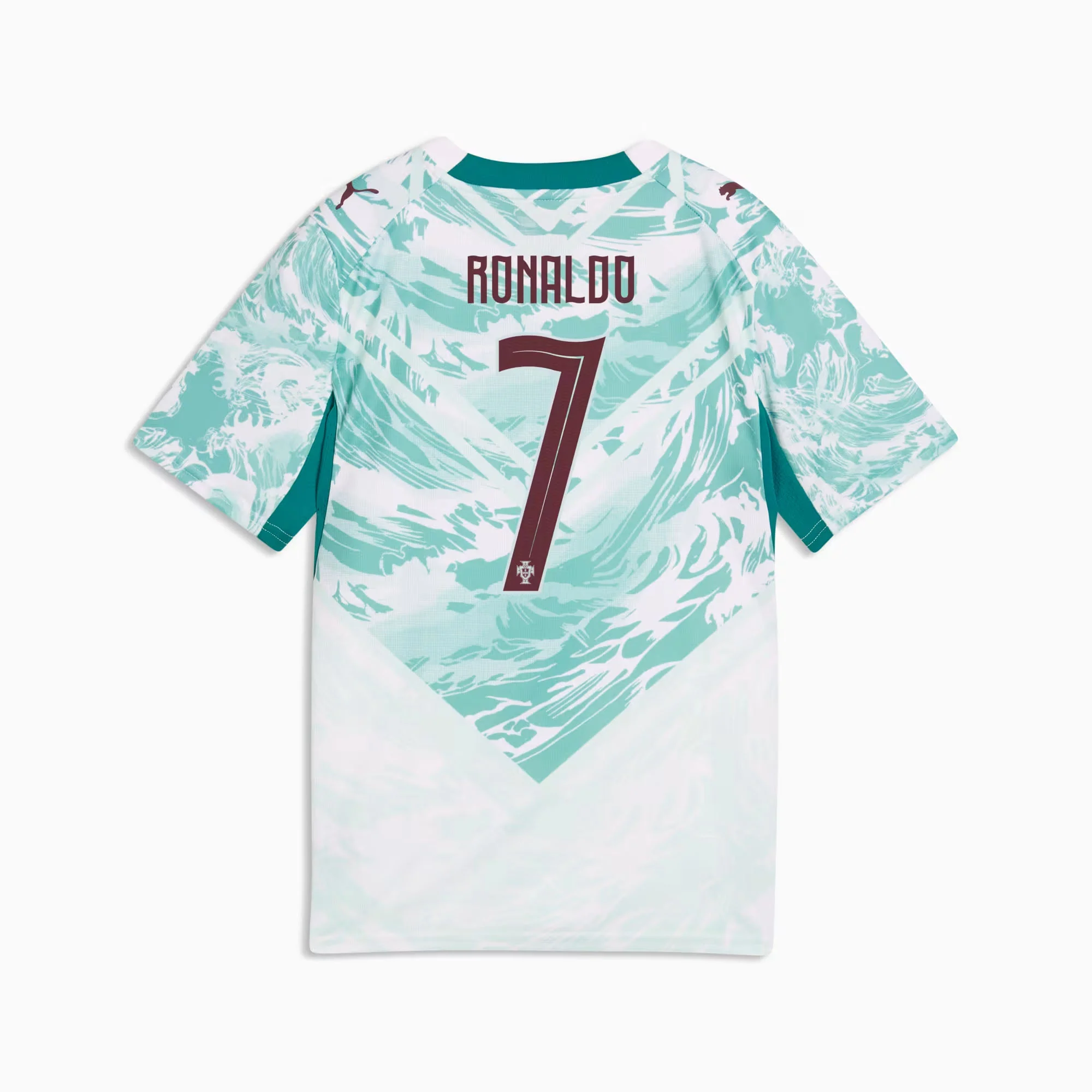 Portugal 26 Away Ronaldo 7 Football Shirt Jnr - Image 2