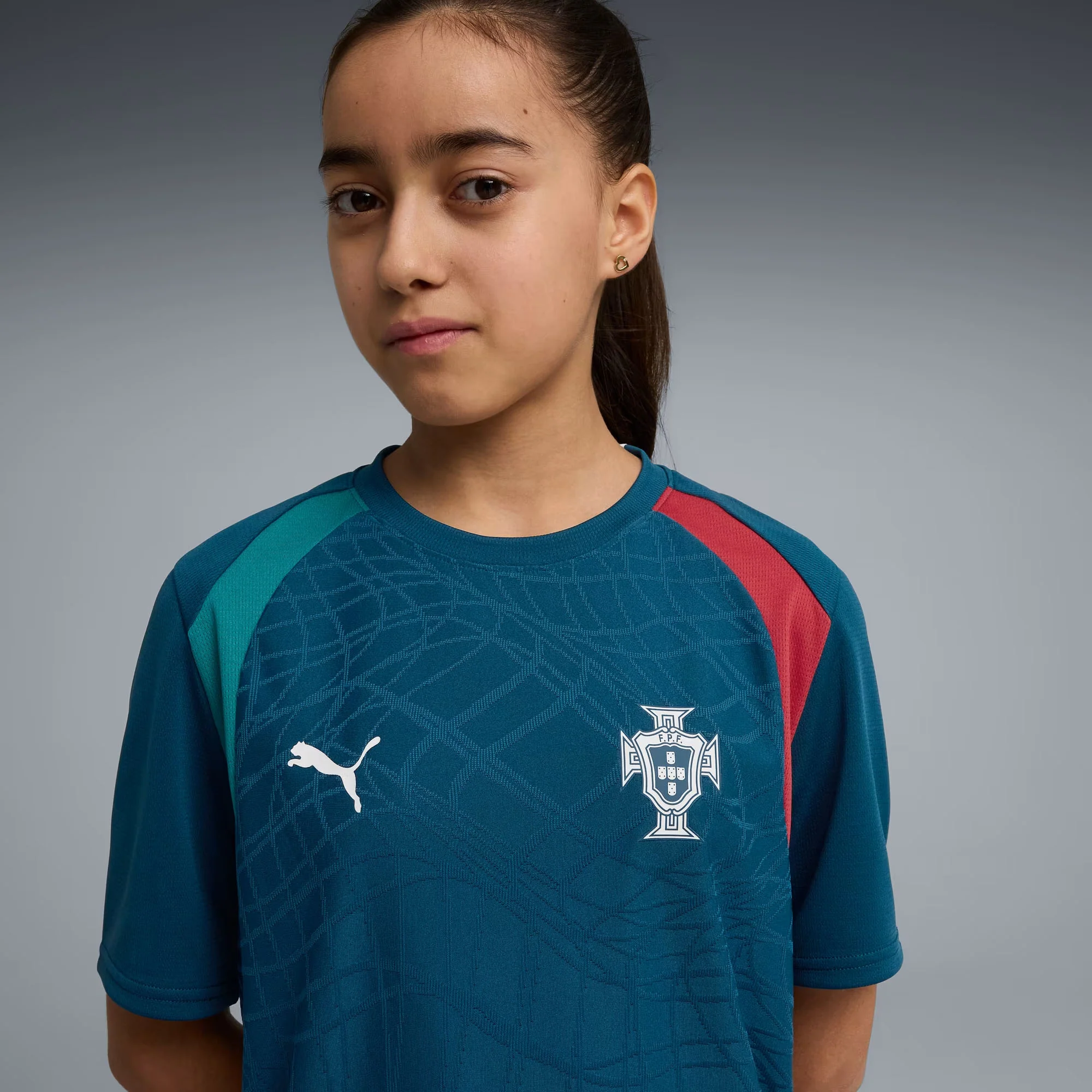 Portugal 26 Training Football Jersey Jnr - Image 4